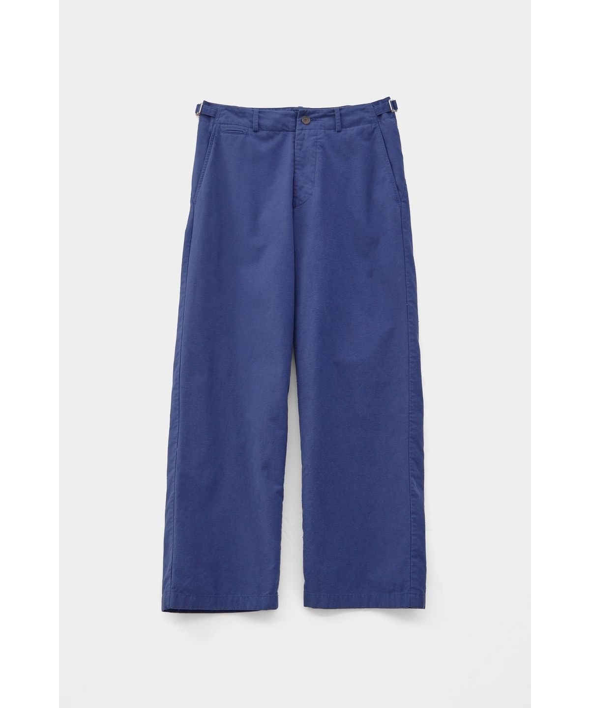 유스(YOUTH) Washed Wide Chino Pants - Blue