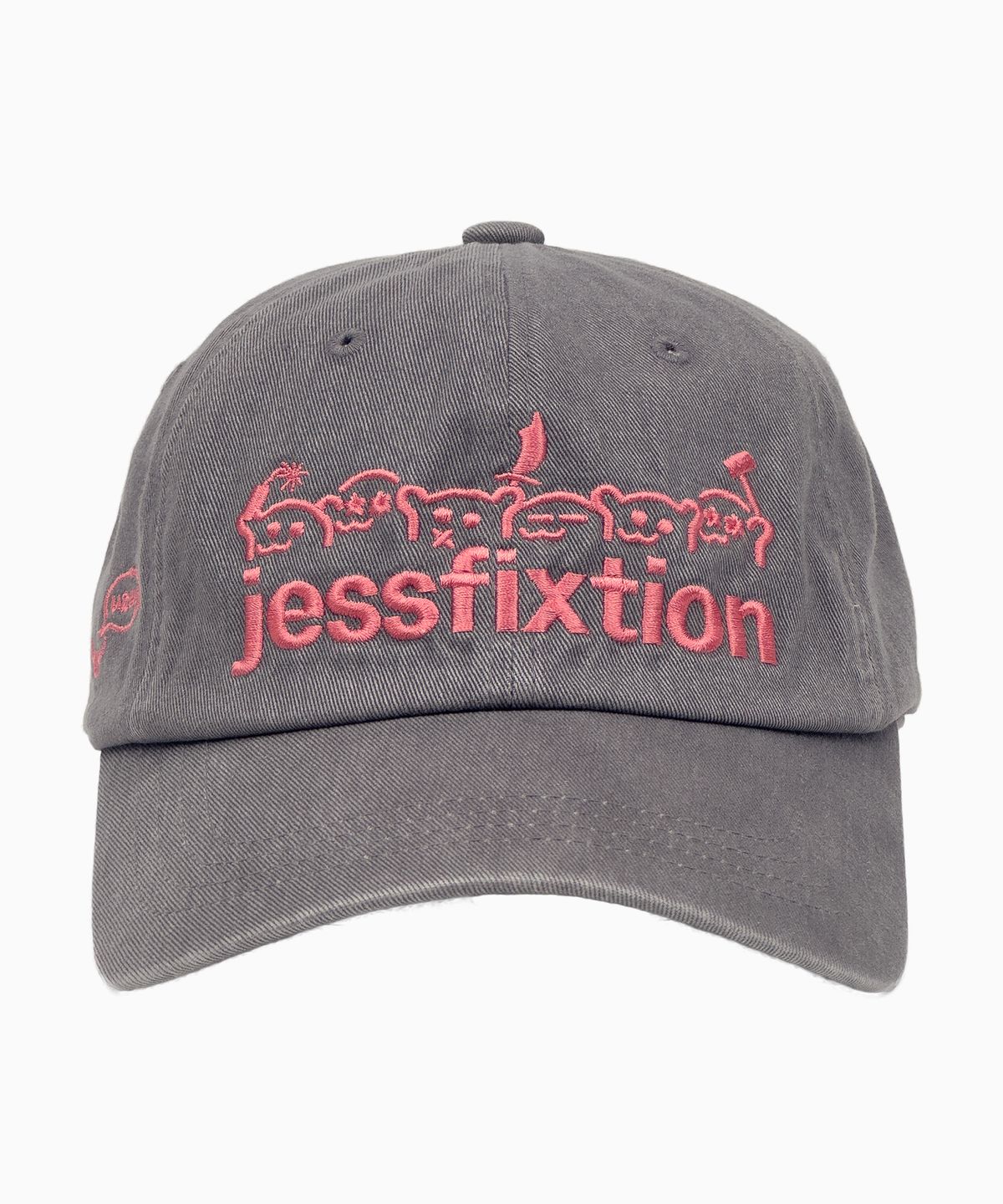 제스픽션(JESSFIXTION) FIXY LOGO WASHING CAP (GREY)