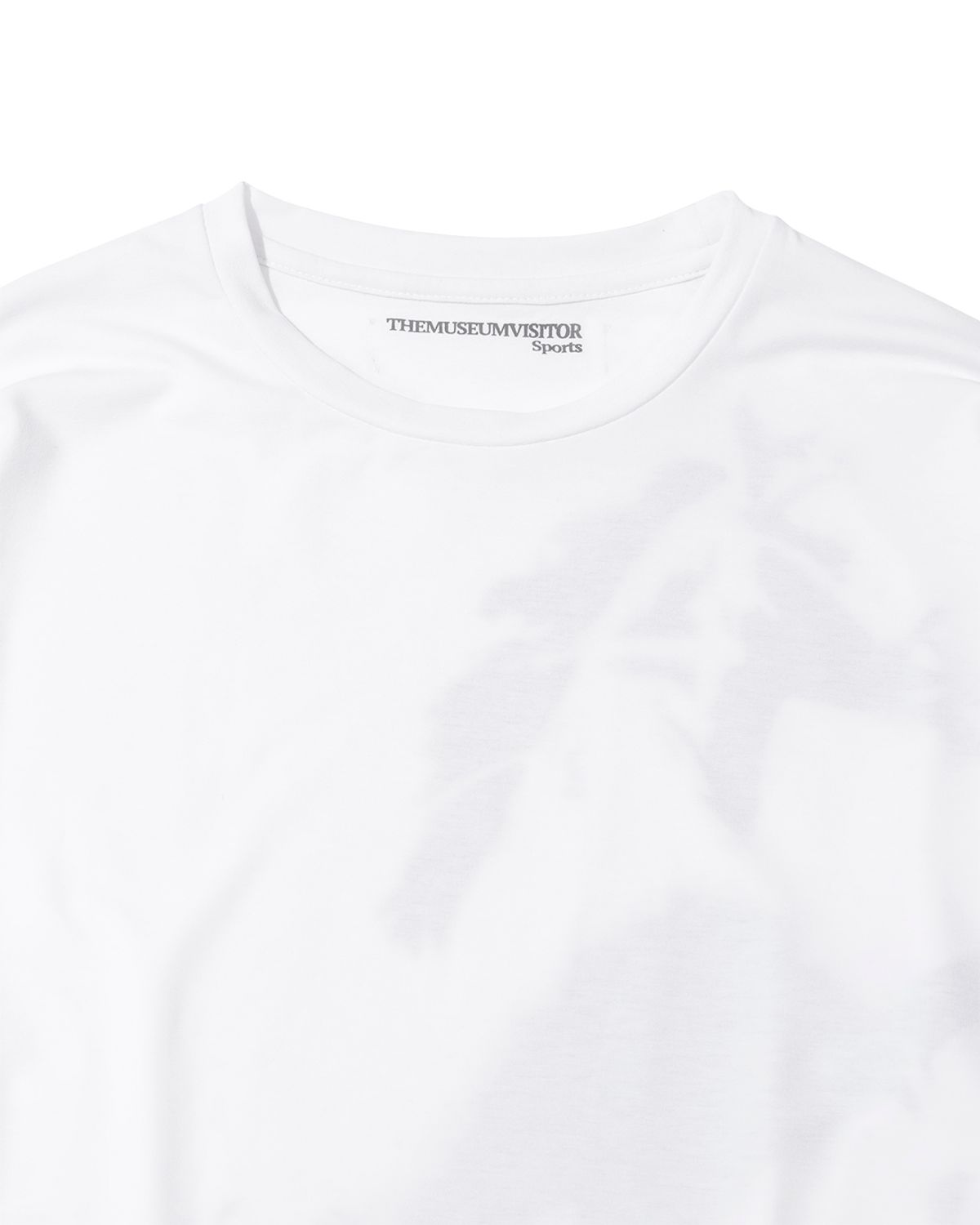 더뮤지엄비지터(THEMUSEUMVISITOR) HORSE PRINTED LONG SLEEVE (WHITE)