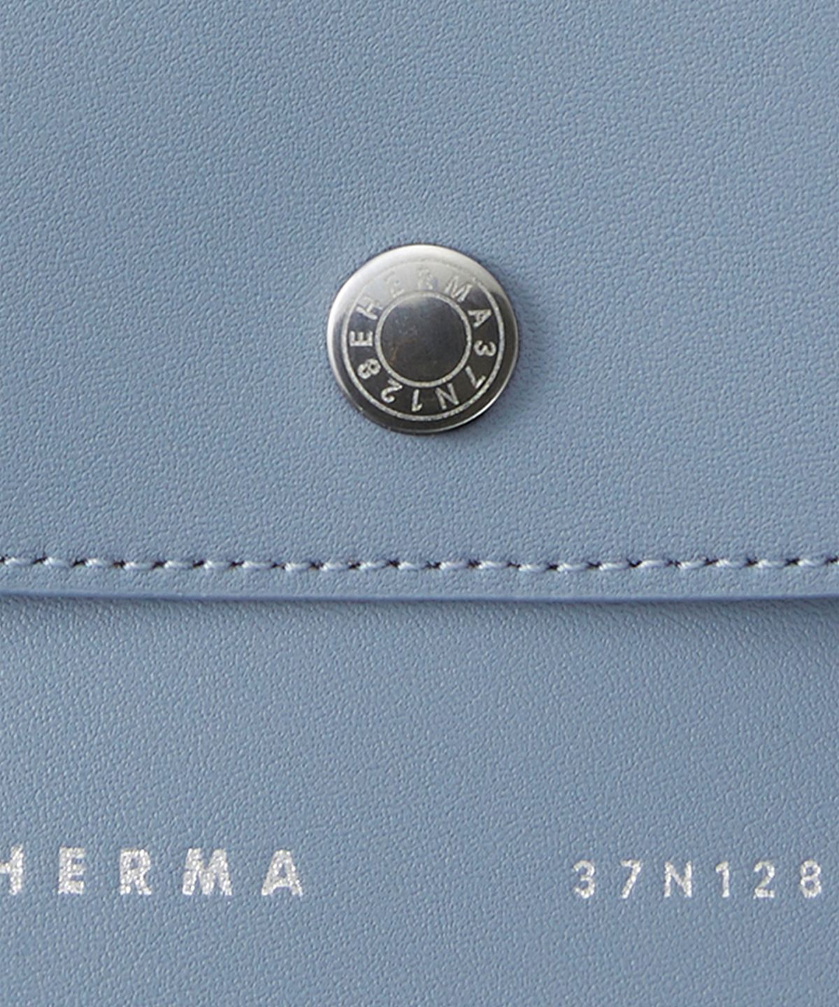 헤르마(HERMA) 쁘띠 체인 지갑 블루벨
