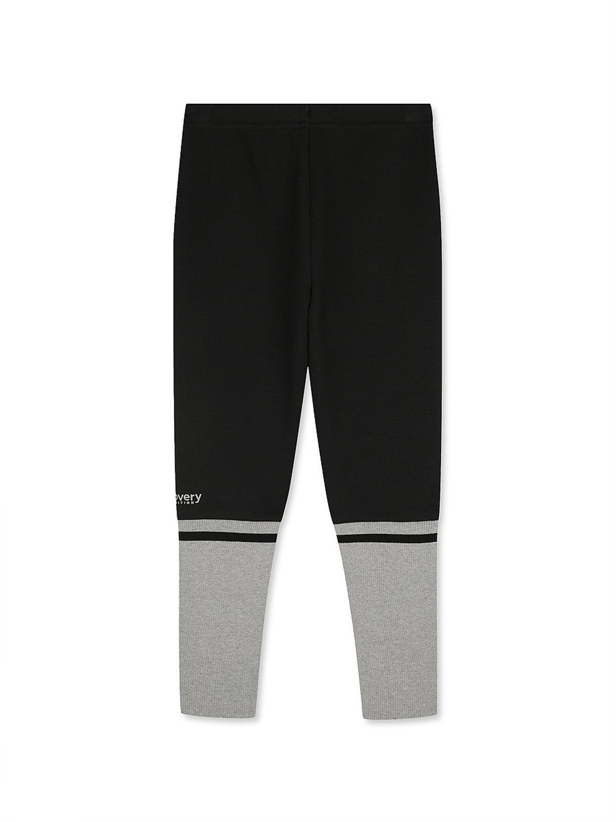 디스커버리 키즈(DISCOVERY KIDS) 여아 배색 레깅스 (BLACK)