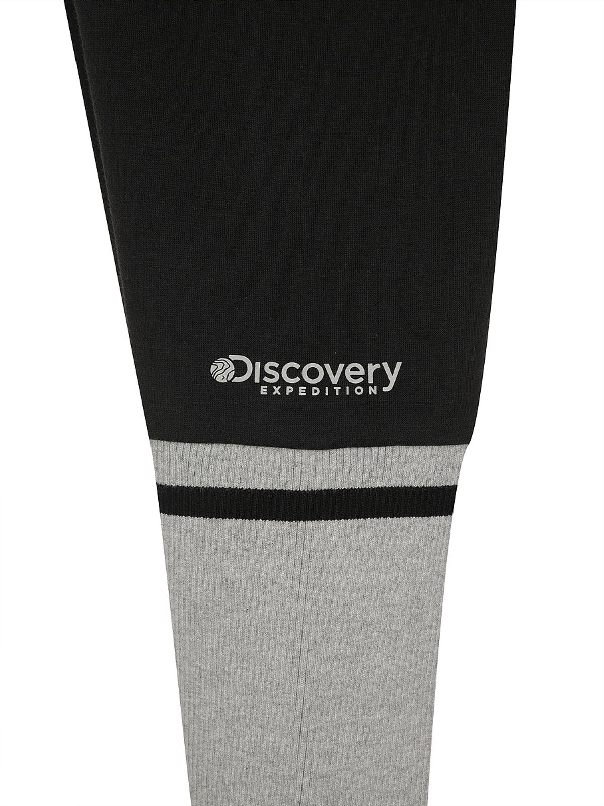 디스커버리 키즈(DISCOVERY KIDS) 여아 배색 레깅스 (BLACK)