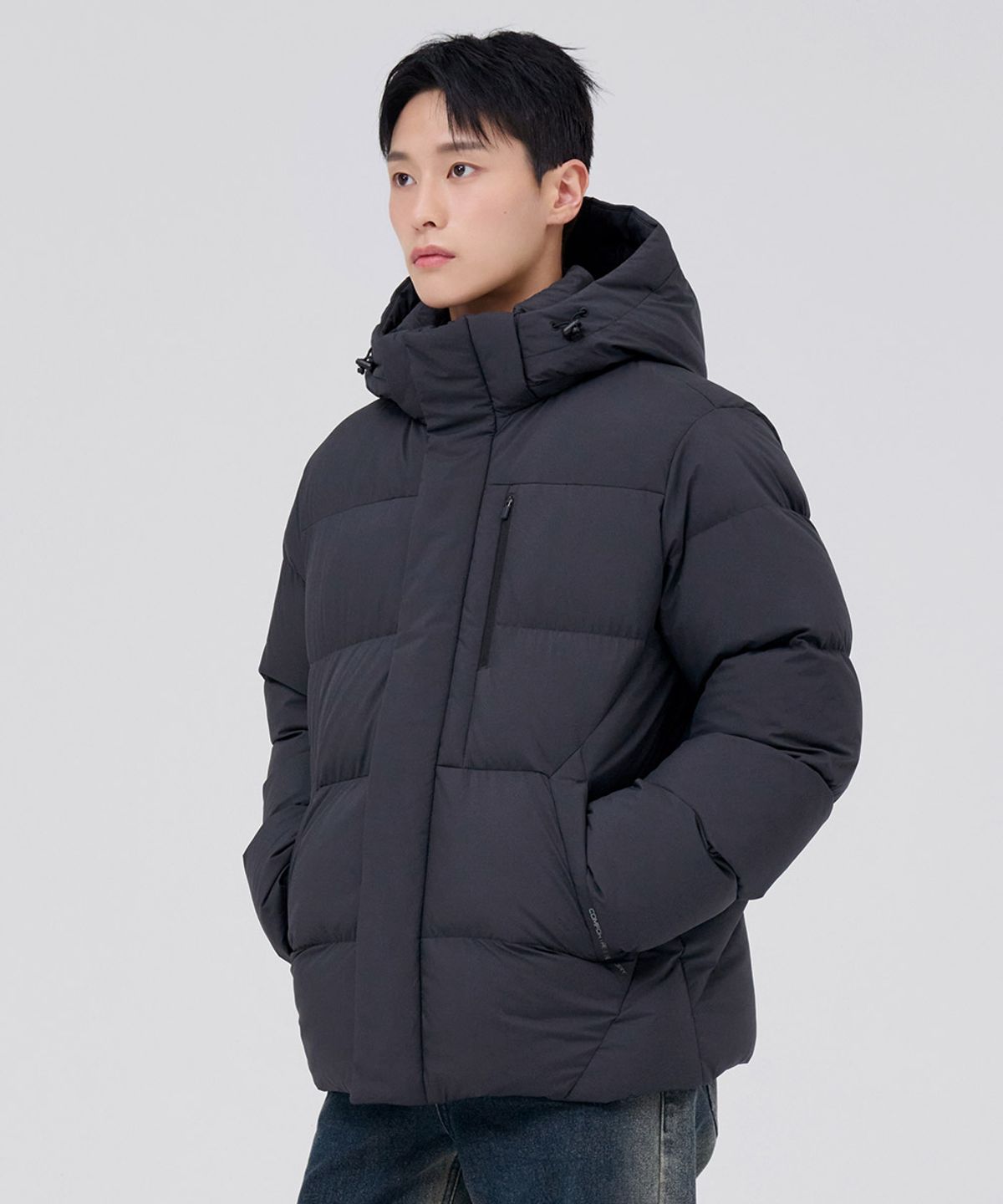 체이스컬트(CHASECULT) 공용 탈부착 푸퍼 점퍼-차콜