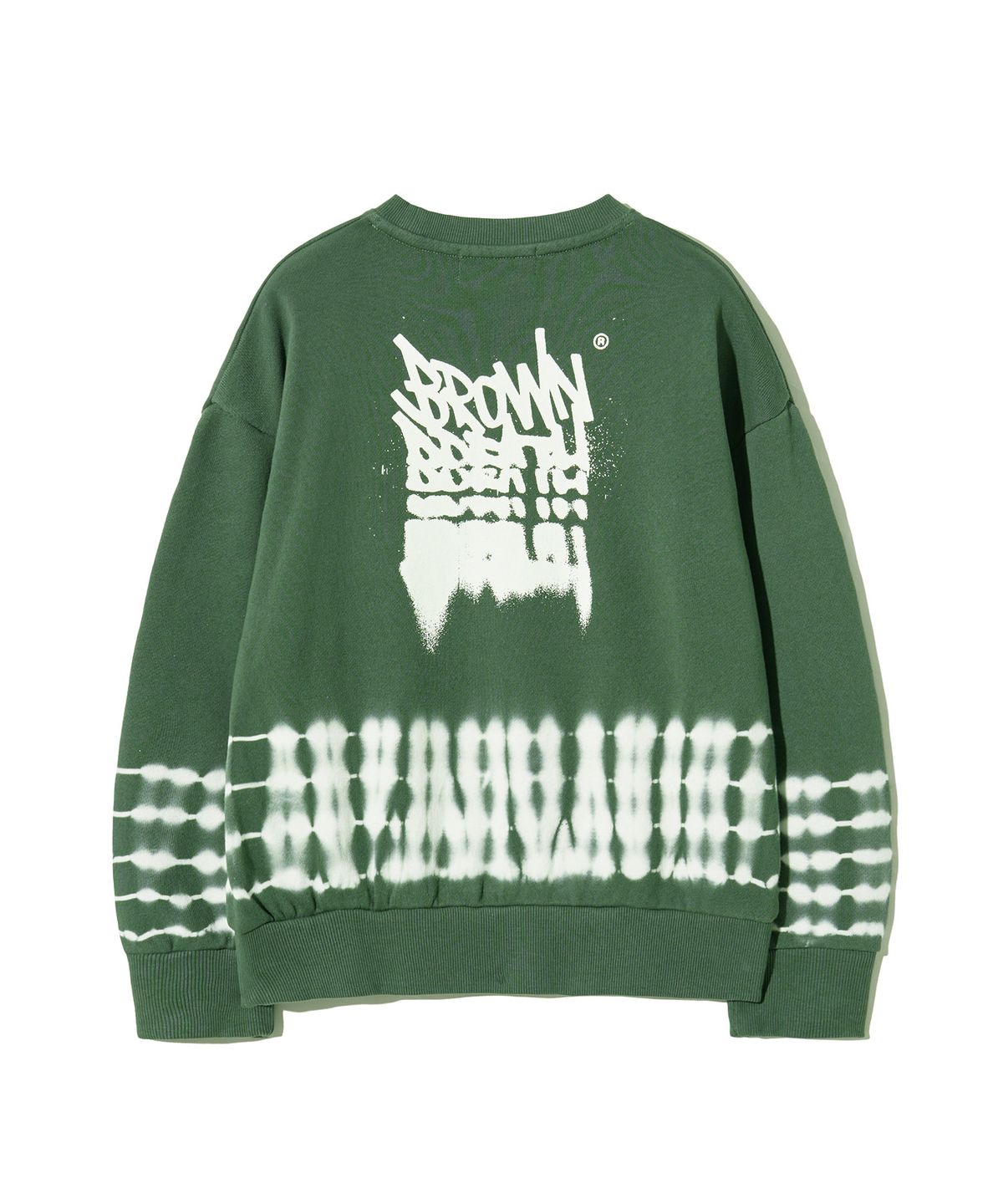 브라운브레스 키즈(BROWNBREATH KIDS) KIDS TAG PIGMENT CREWNECK - KHAKI