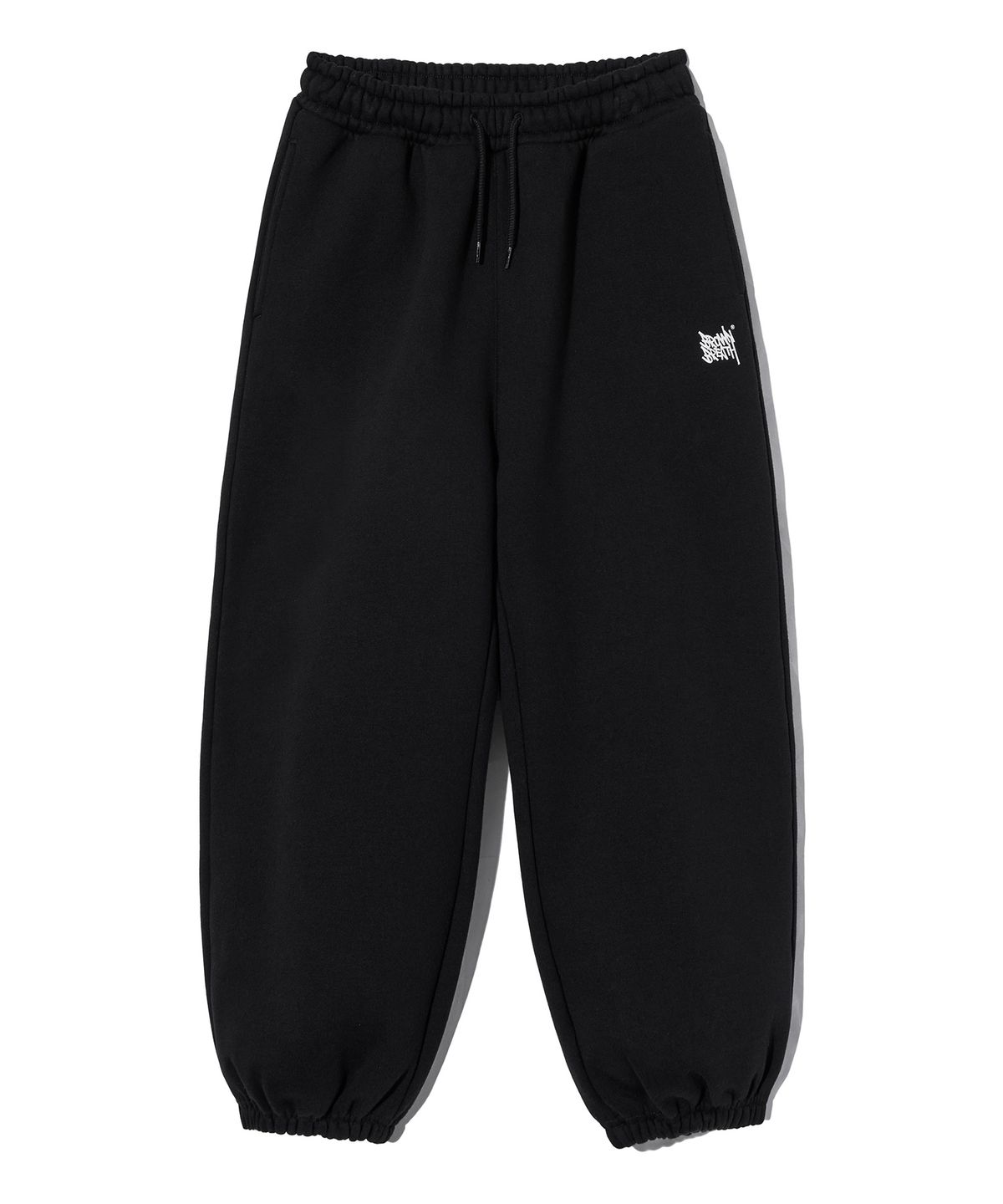 브라운브레스 키즈(BROWNBREATH KIDS) KIDS TAG SWEAT PANTS - BLACK