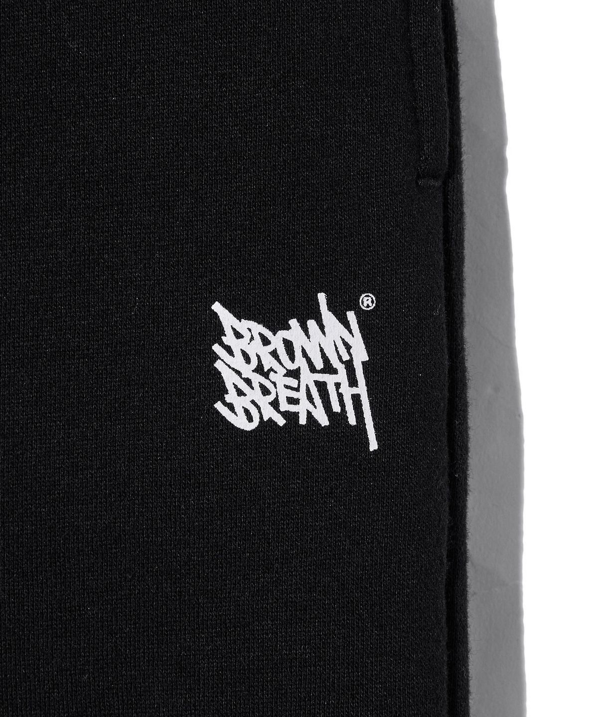 브라운브레스 키즈(BROWNBREATH KIDS) KIDS TAG SWEAT PANTS - BLACK