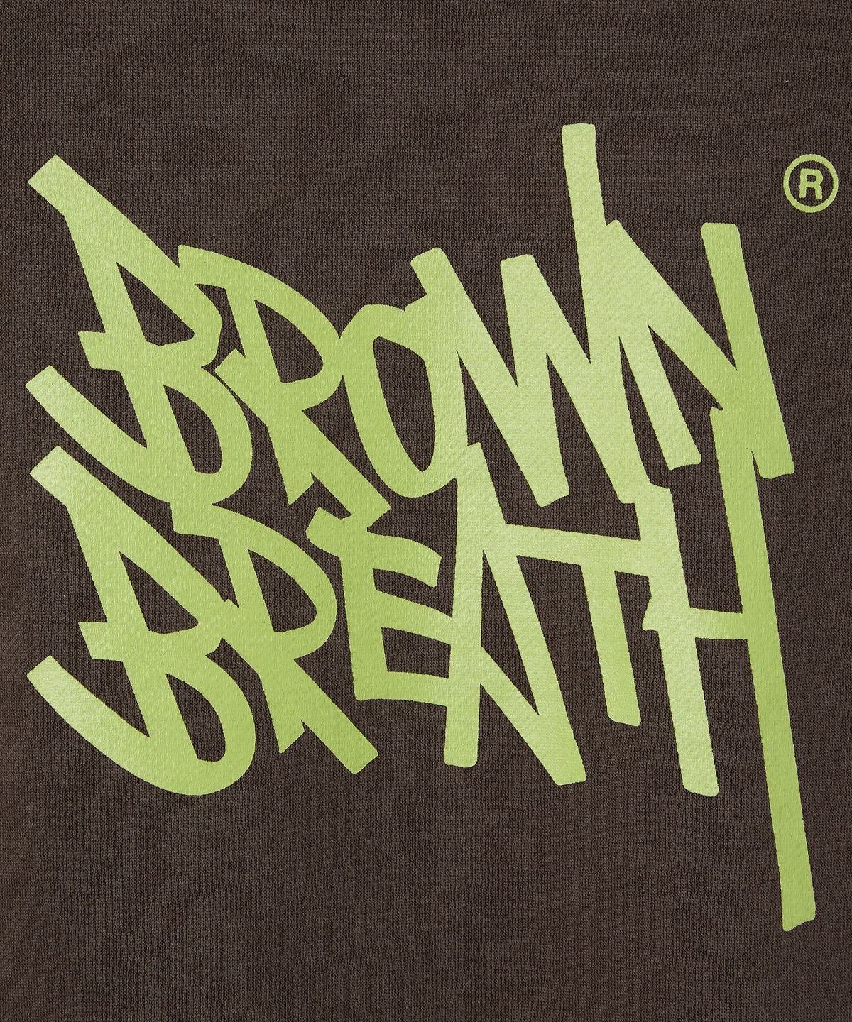 브라운브레스 키즈(BROWNBREATH KIDS) KIDS TAG HOODIE(기모) - BROWN