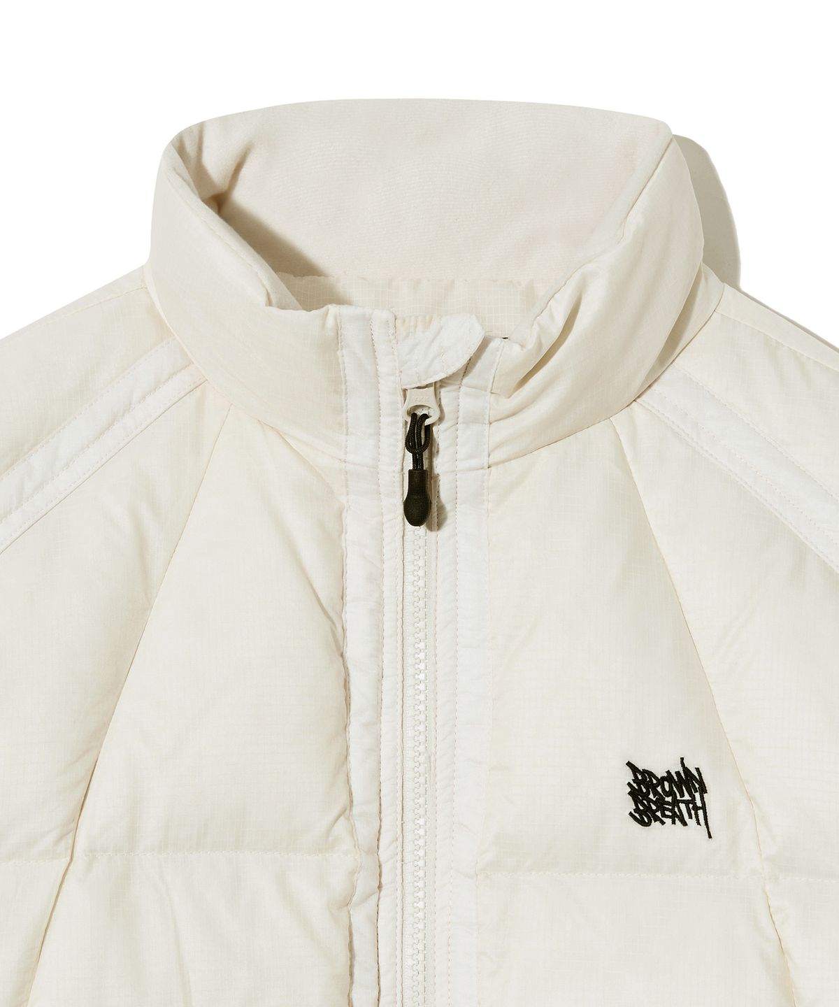 브라운브레스 키즈(BROWNBREATH KIDS) KIDS TAG LIGHT PADDING JUMPER - OFF WHITE