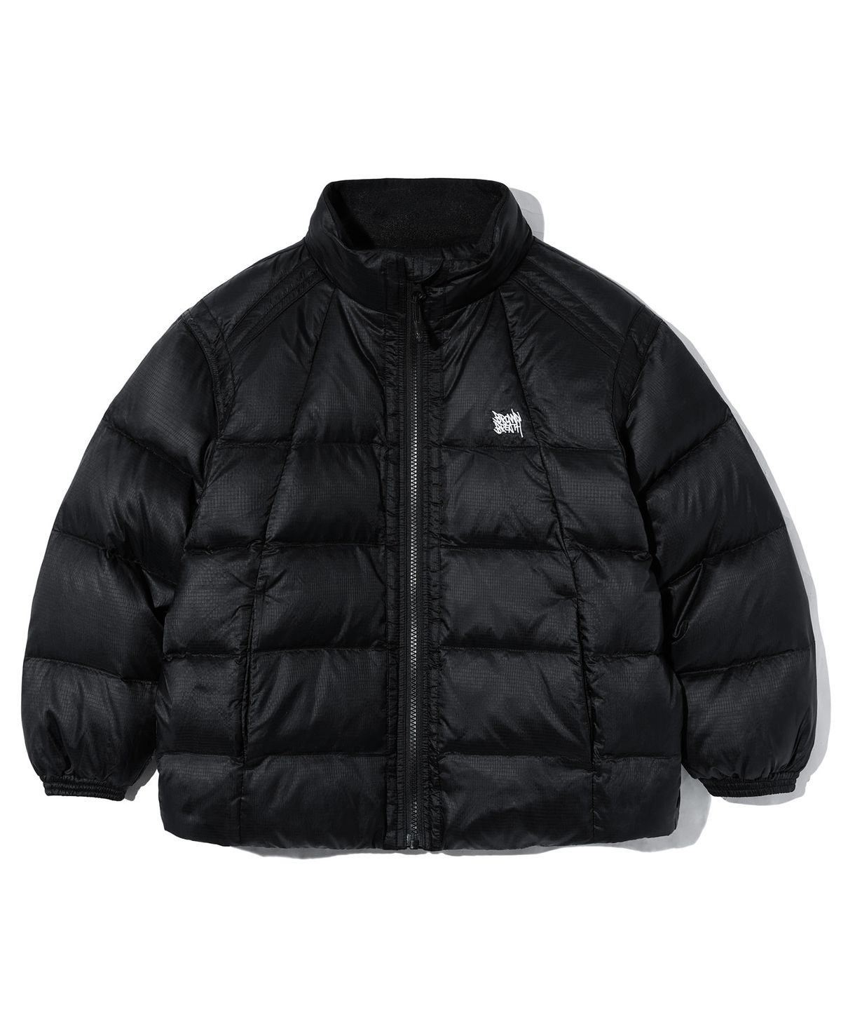 브라운브레스 키즈(BROWNBREATH KIDS) KIDS TAG LIGHT PADDING JUMPER - BLACK