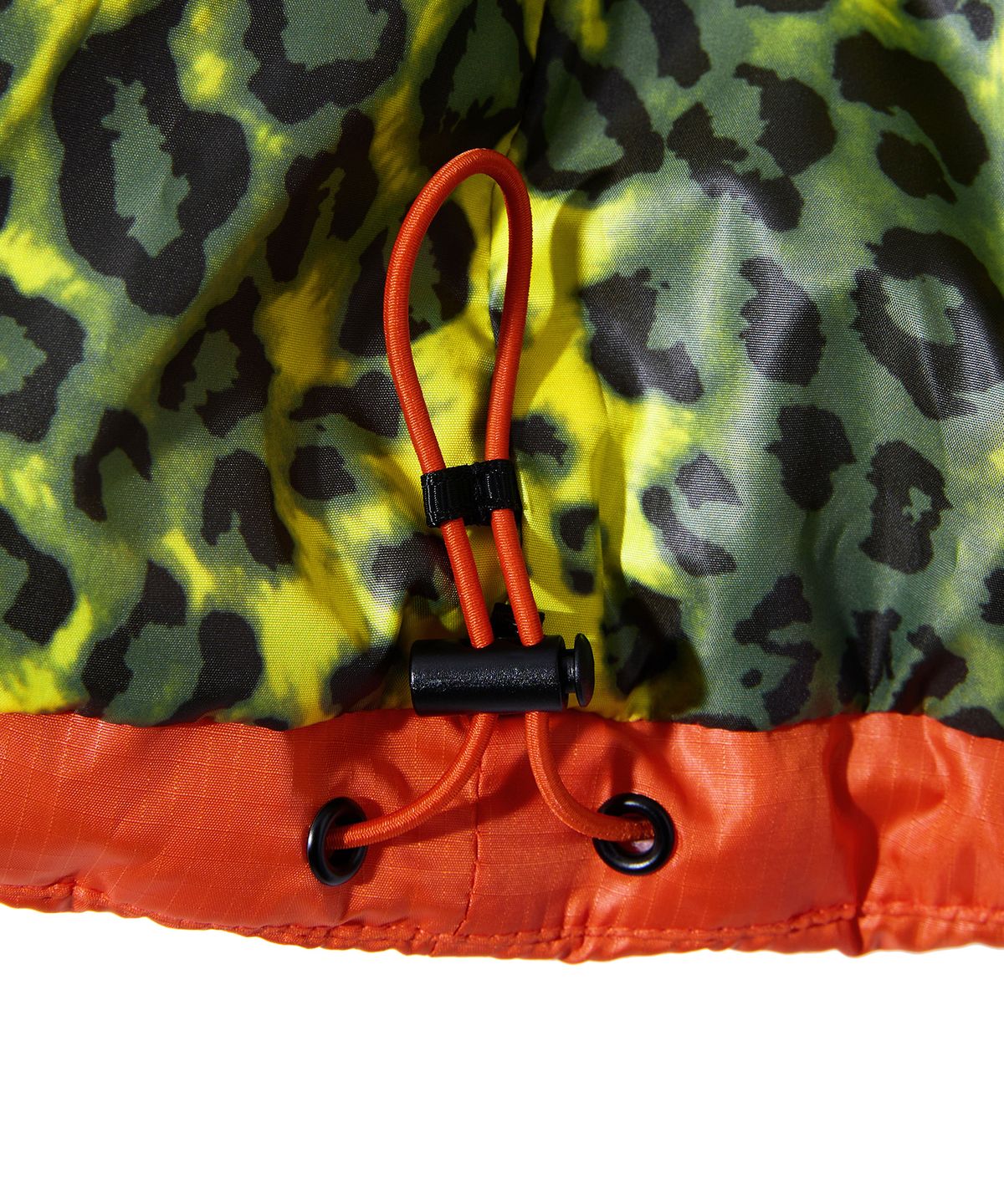 브라운브레스 키즈(BROWNBREATH KIDS) KIDS TAG HOODIE PADDING JUMPER - ORANGE