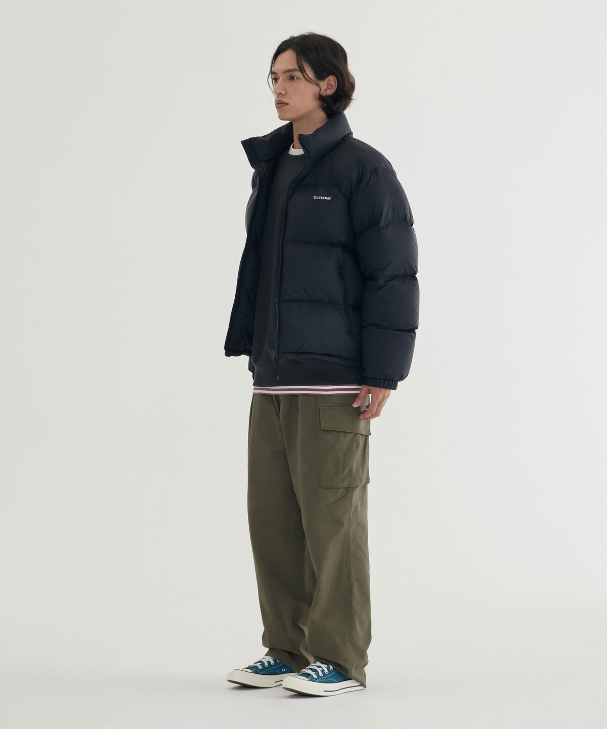 커버낫(COVERNAT) 씨빅 RDS 숏 푸퍼 Ivory