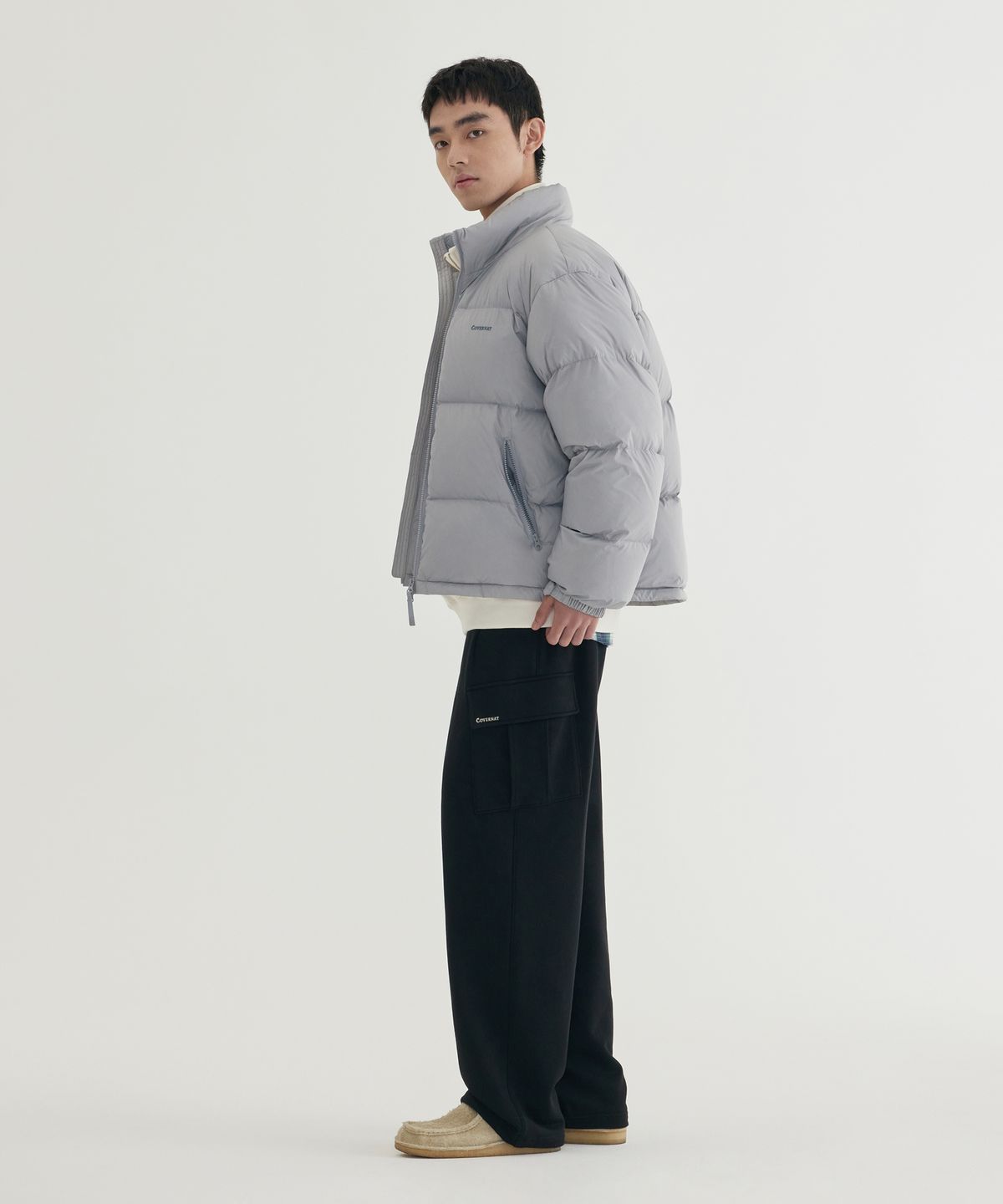 커버낫(COVERNAT) 씨빅 RDS 숏 푸퍼 Gray