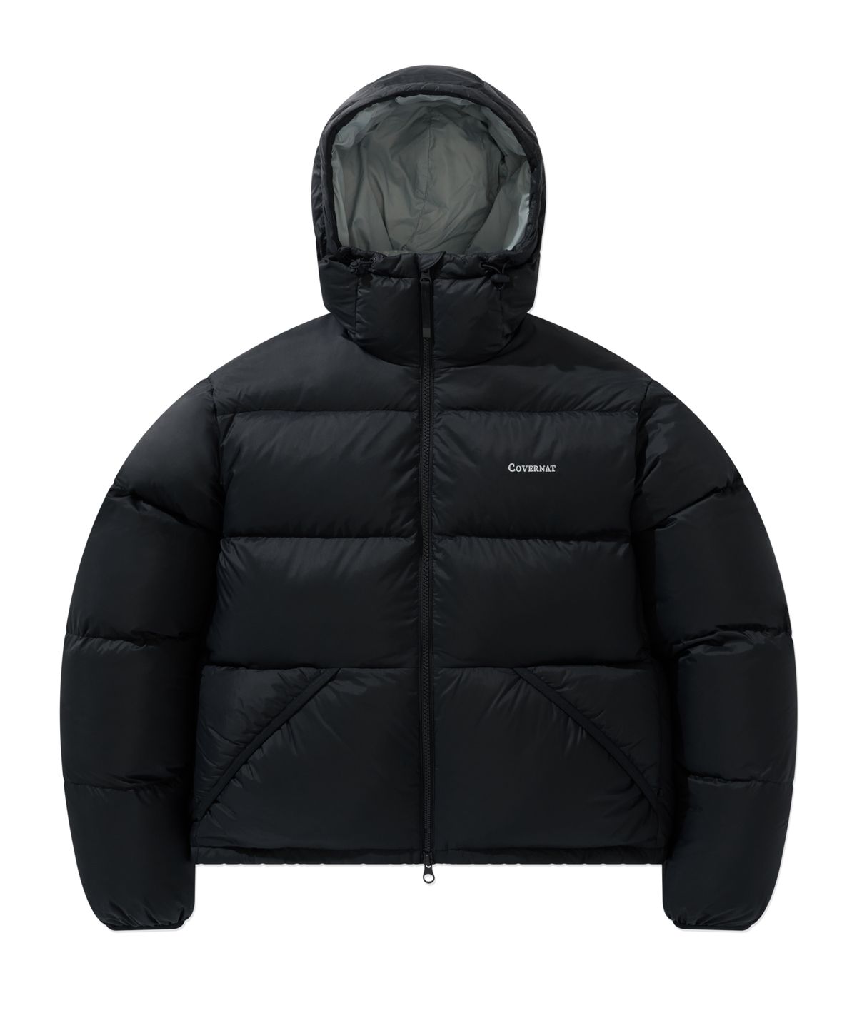 커버낫(COVERNAT) 씨빅 RDS 후드 숏 푸퍼 Dark Navy