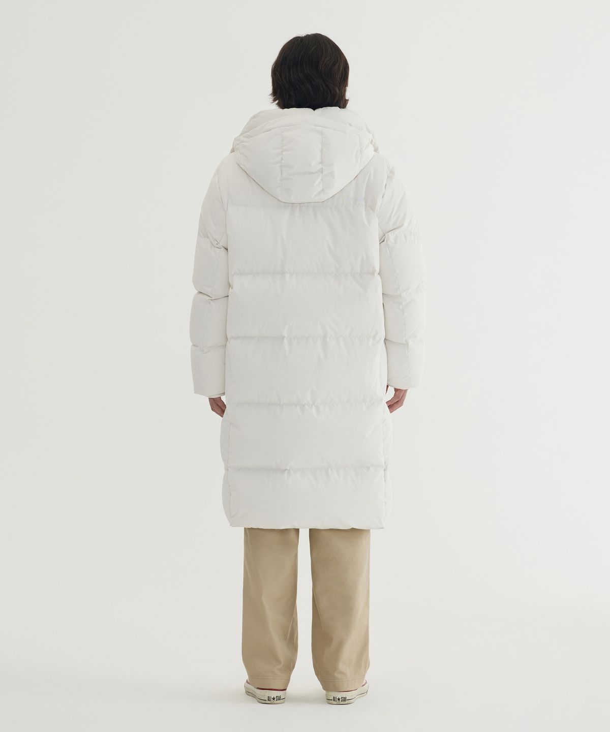 커버낫(COVERNAT) 씨빅 RDS 롱 다운 자켓 Ivory