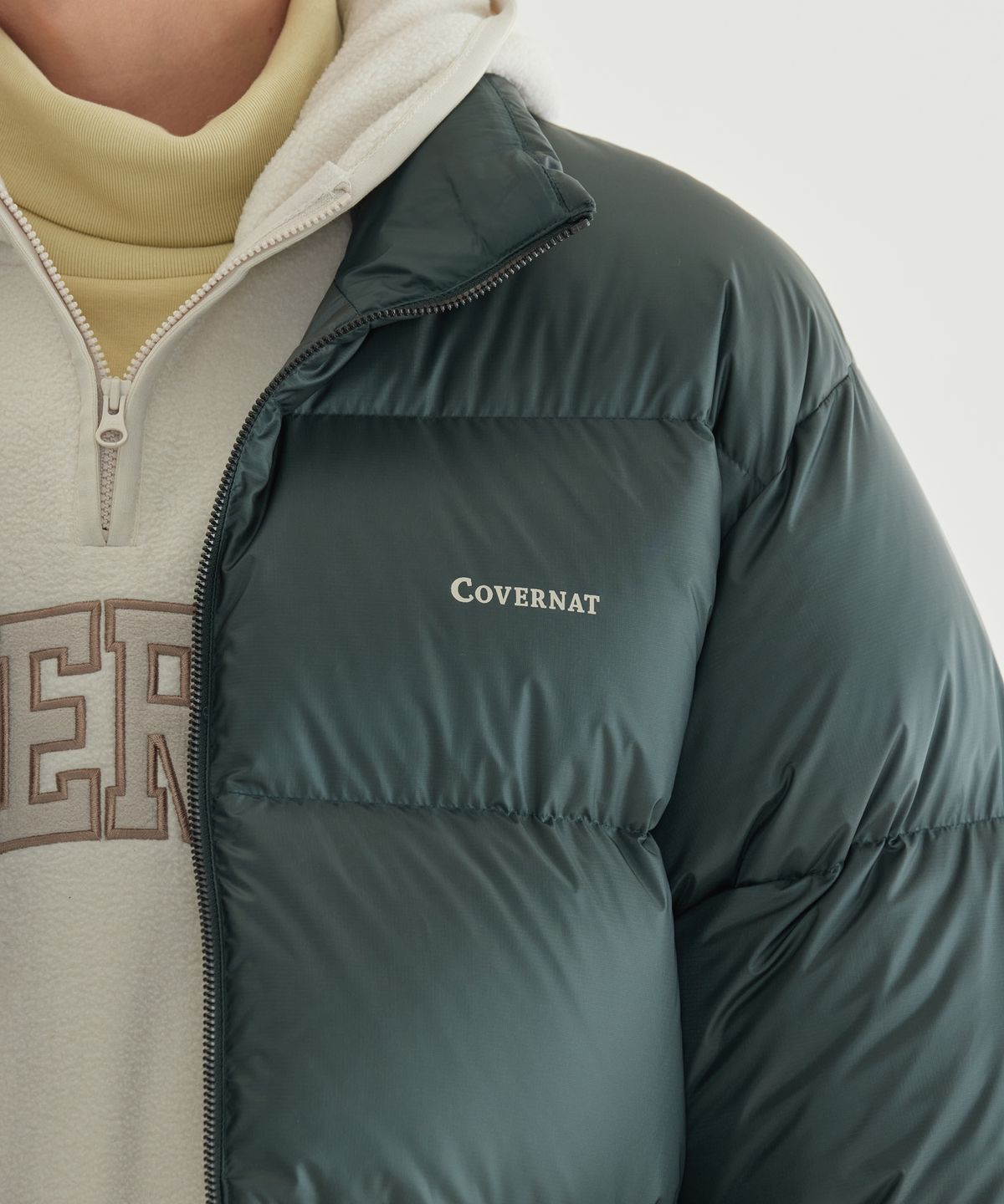 커버낫(COVERNAT) 퍼텍스 씨빅 RDS 숏 푸퍼 Dark Green