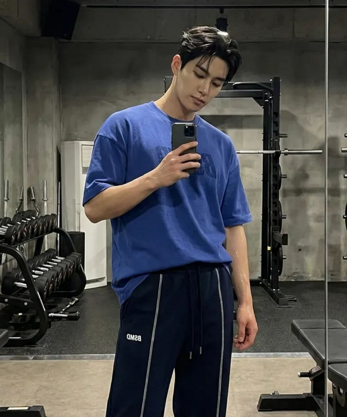 비스트모드(BSMD) 피그먼트 가먼트다잉 오버핏 반팔 티셔츠 숏 슬리브