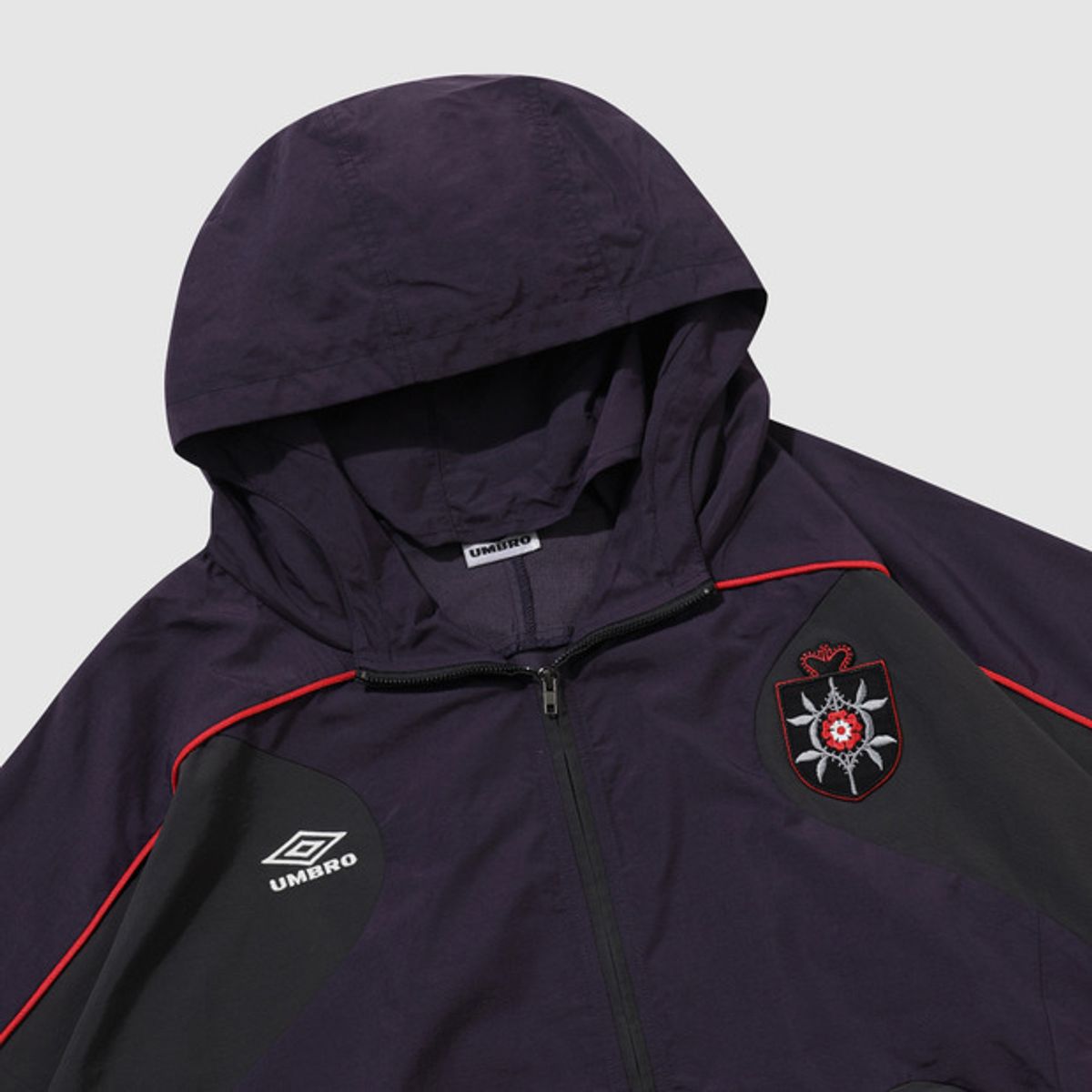 엄브로(UMBRO) [UMBRO X SLAM JAM] Rose Crest 마스크 자켓 퍼플 UQ411CJKO2