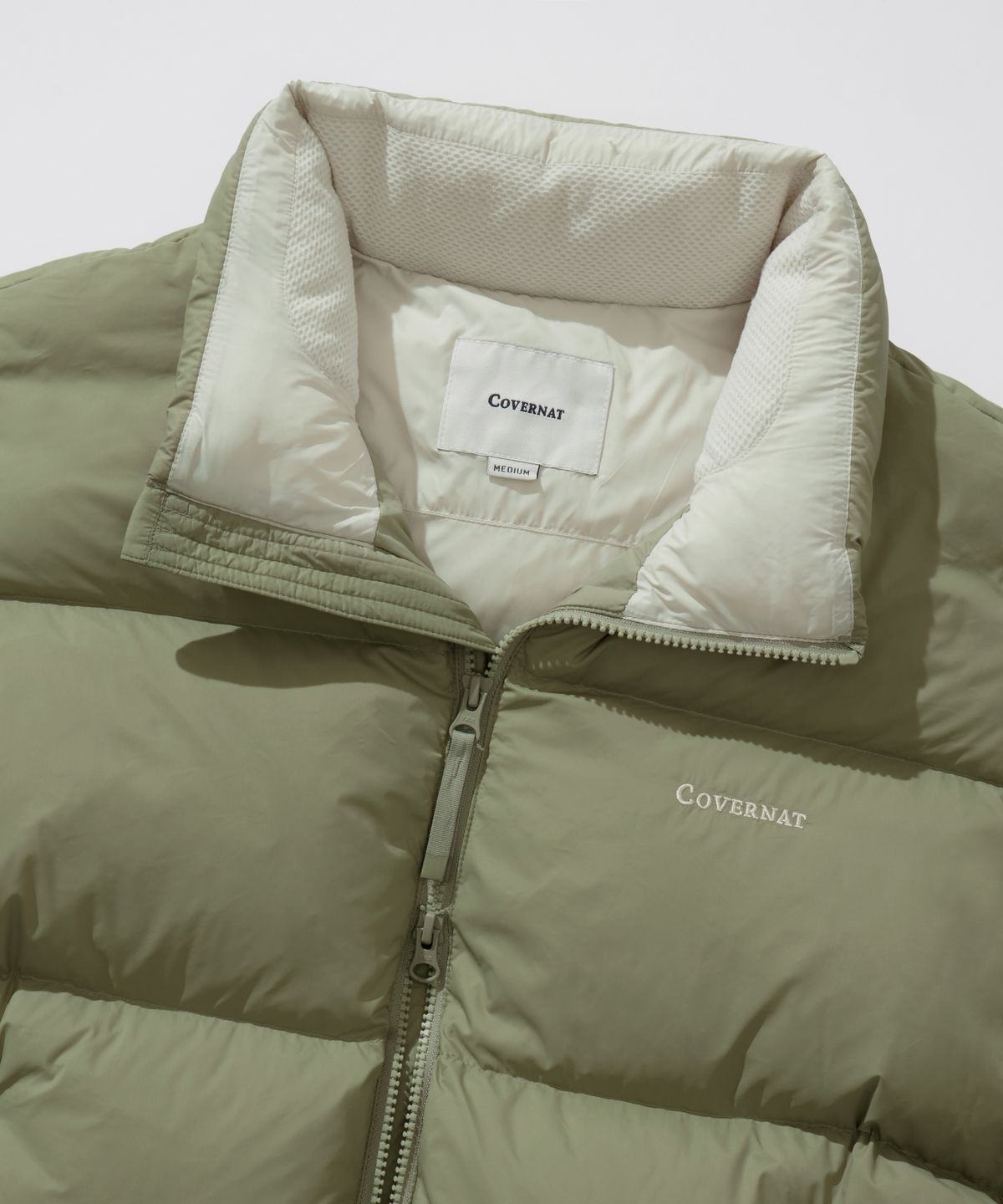 커버낫(COVERNAT) 씨빅 RDS 숏 푸퍼 Light Khaki