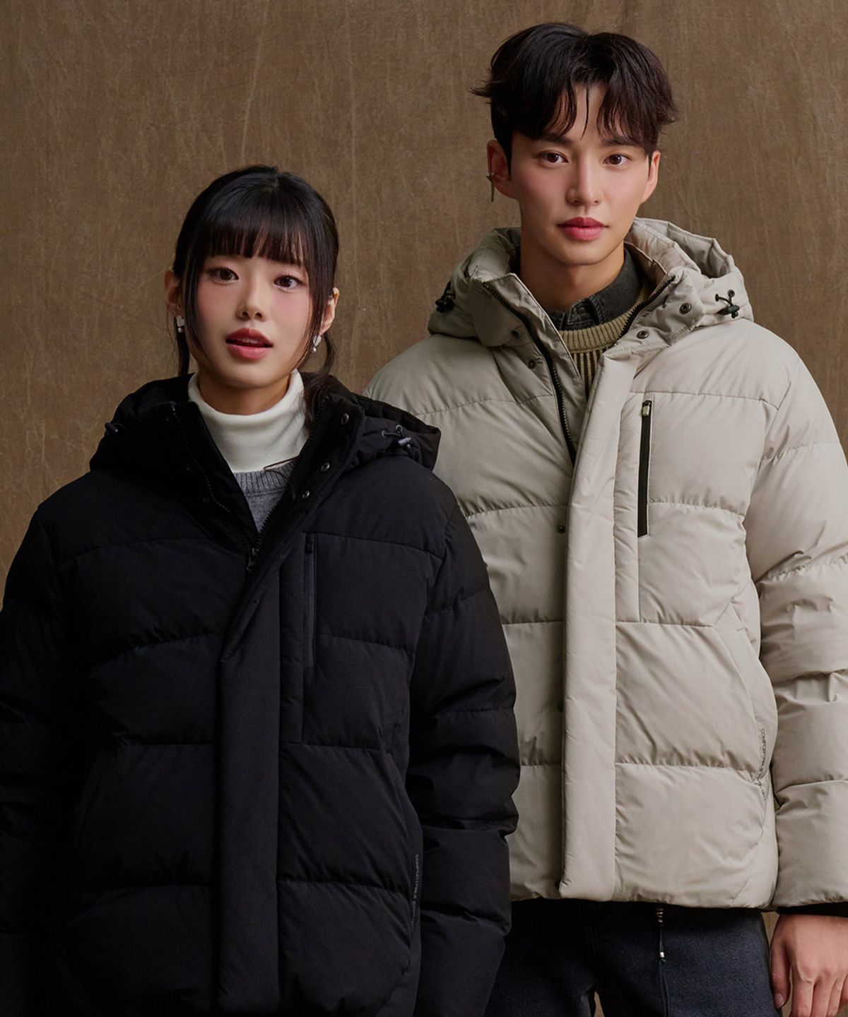 체이스컬트(CHASECULT) 공용 후드 탈부착 푸퍼 점퍼-블랙