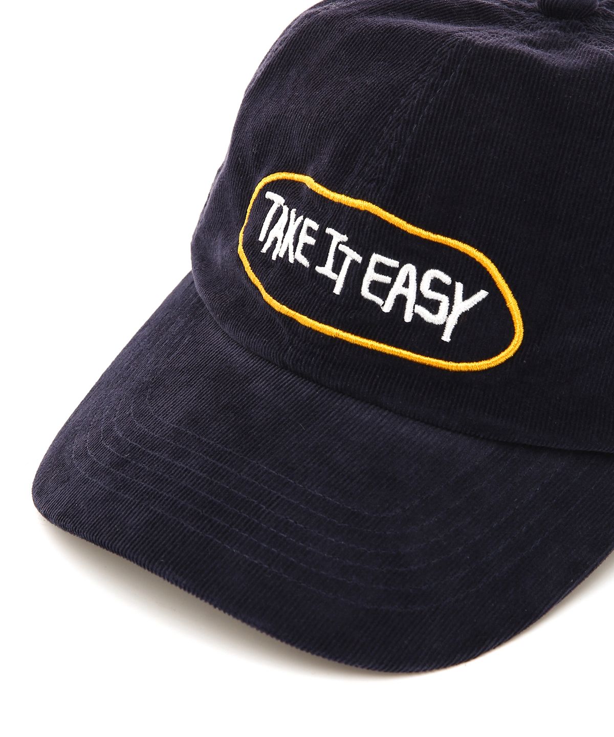 일꼬르소(IL CORSO) TAKE IT EASY 코듀로이 볼캡 다크 네이비 IEHE5F001N3