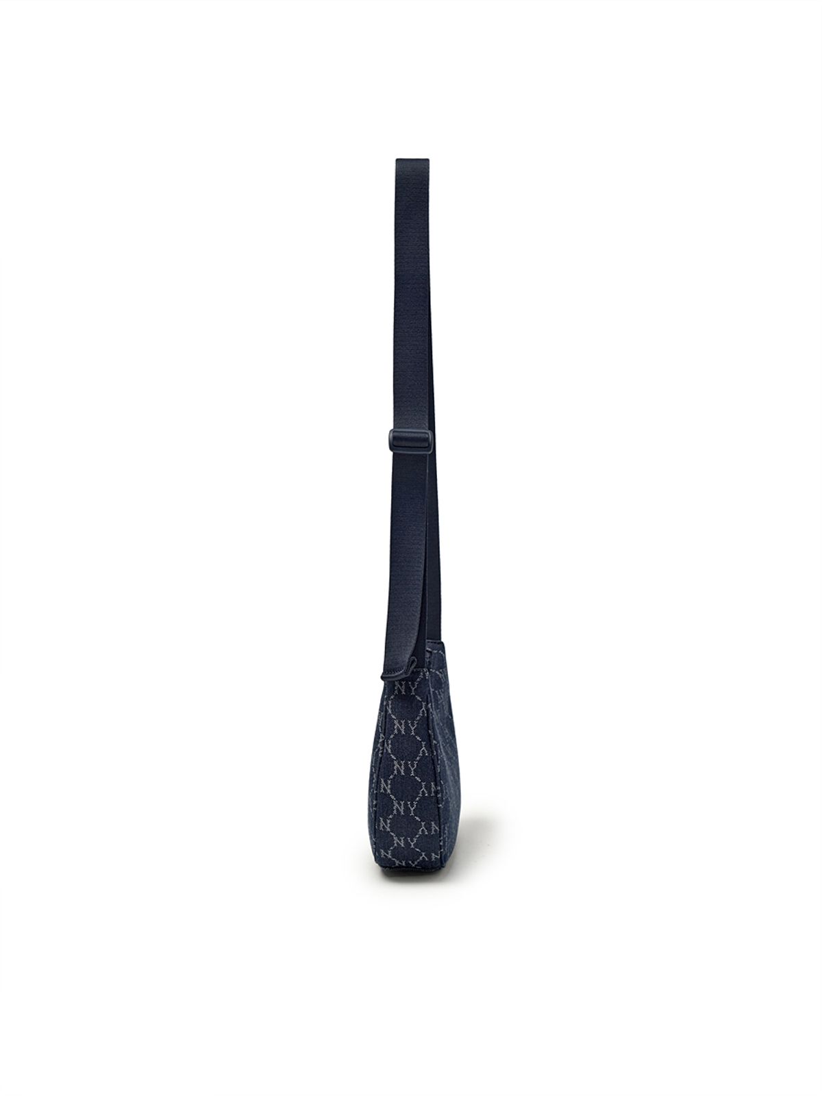 엠엘비(MLB) 다이아 모노그램 데님 JQD 호보백 NY (Indigo)