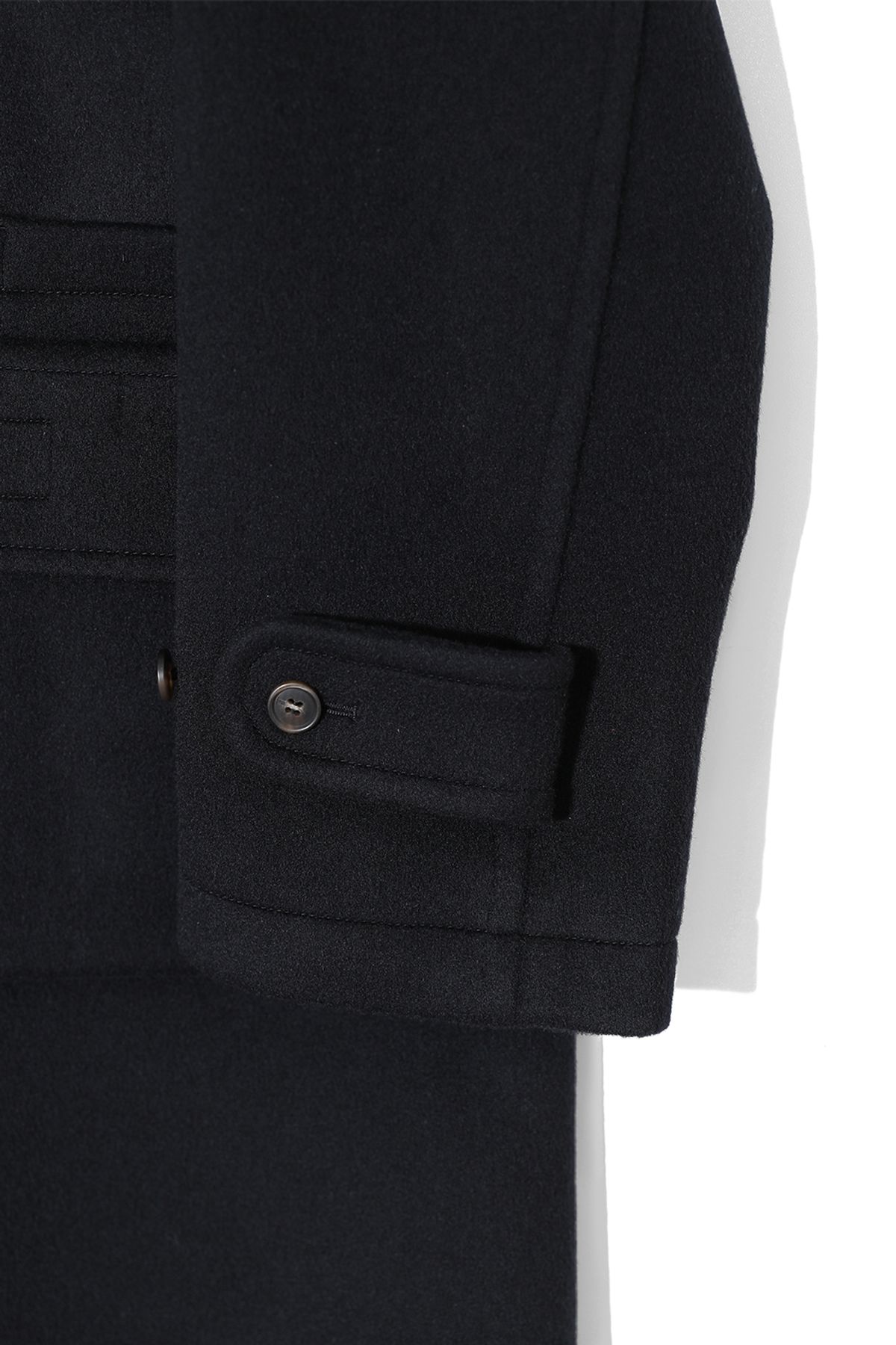 홀리선(HORLISUN) Longgrove Wool Hood Coat Dark Navy