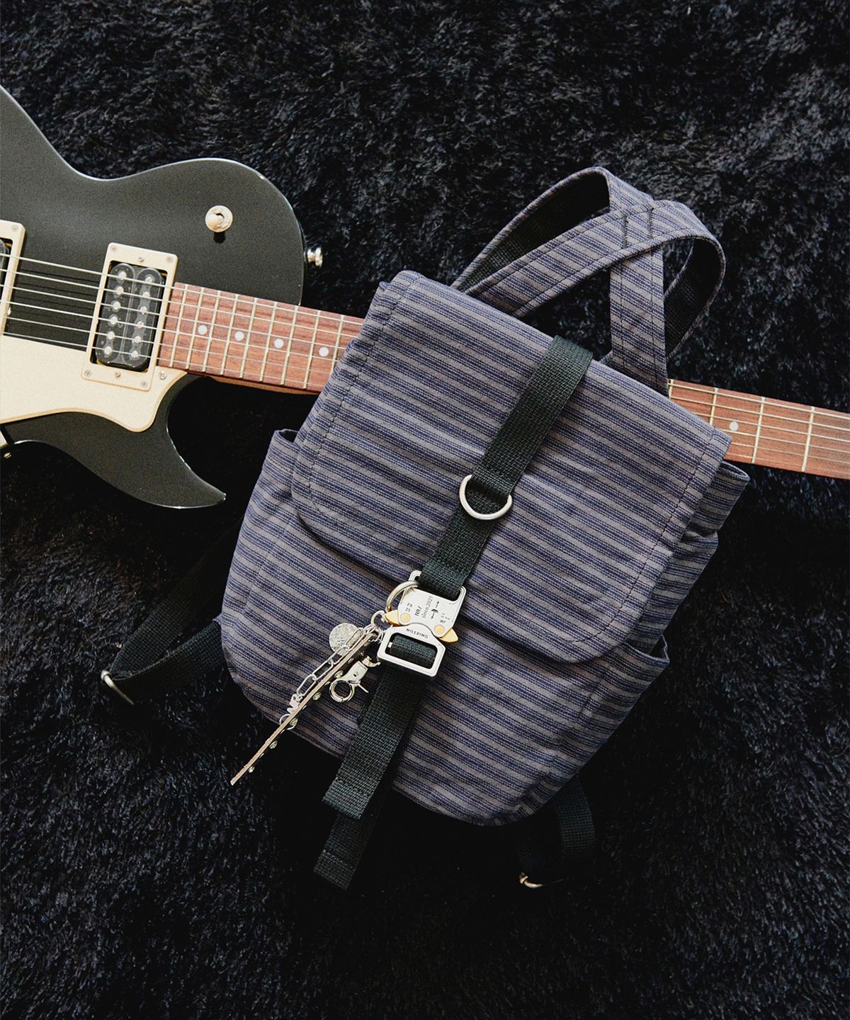 닐링(NILLRING) 5PM30 Backpack Stripe Mini _ Gray