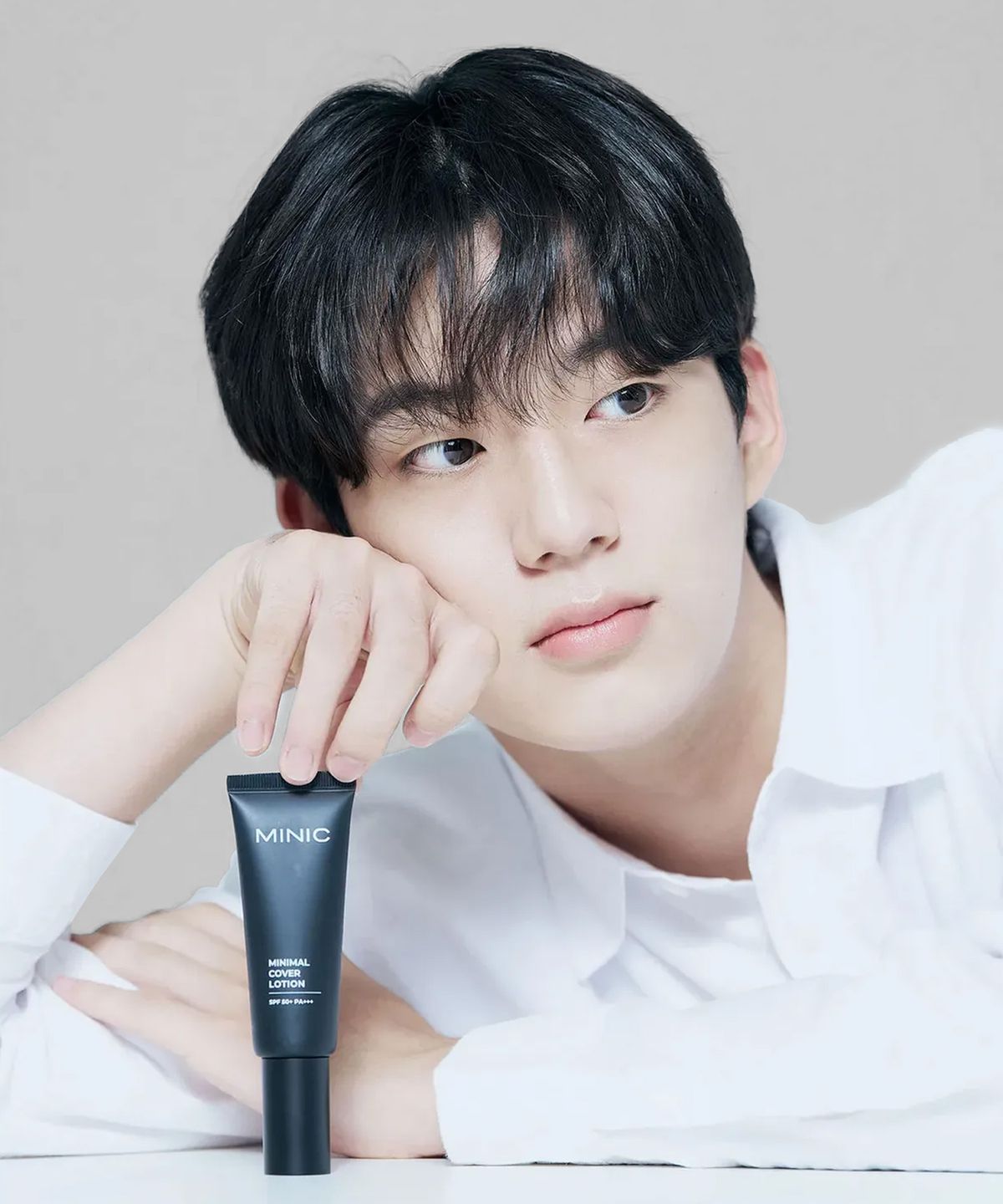미닉(MINIC) 미니멀 커버 로션 2호 내추럴베이지 40ml (+커버로션 1호 1mlx3개증정)