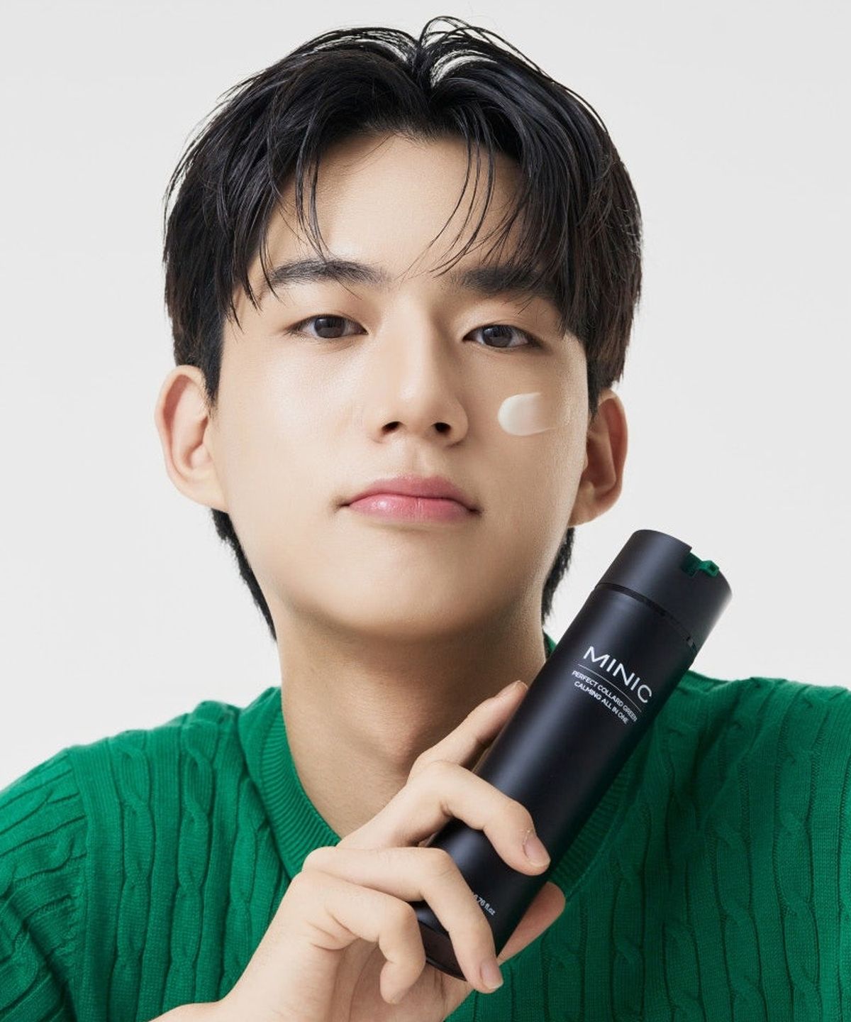 미닉(MINIC) 퍼펙트 콜라드 그린 진정 올인원 200ml ( + 커버로션 1호 1mlx2개)