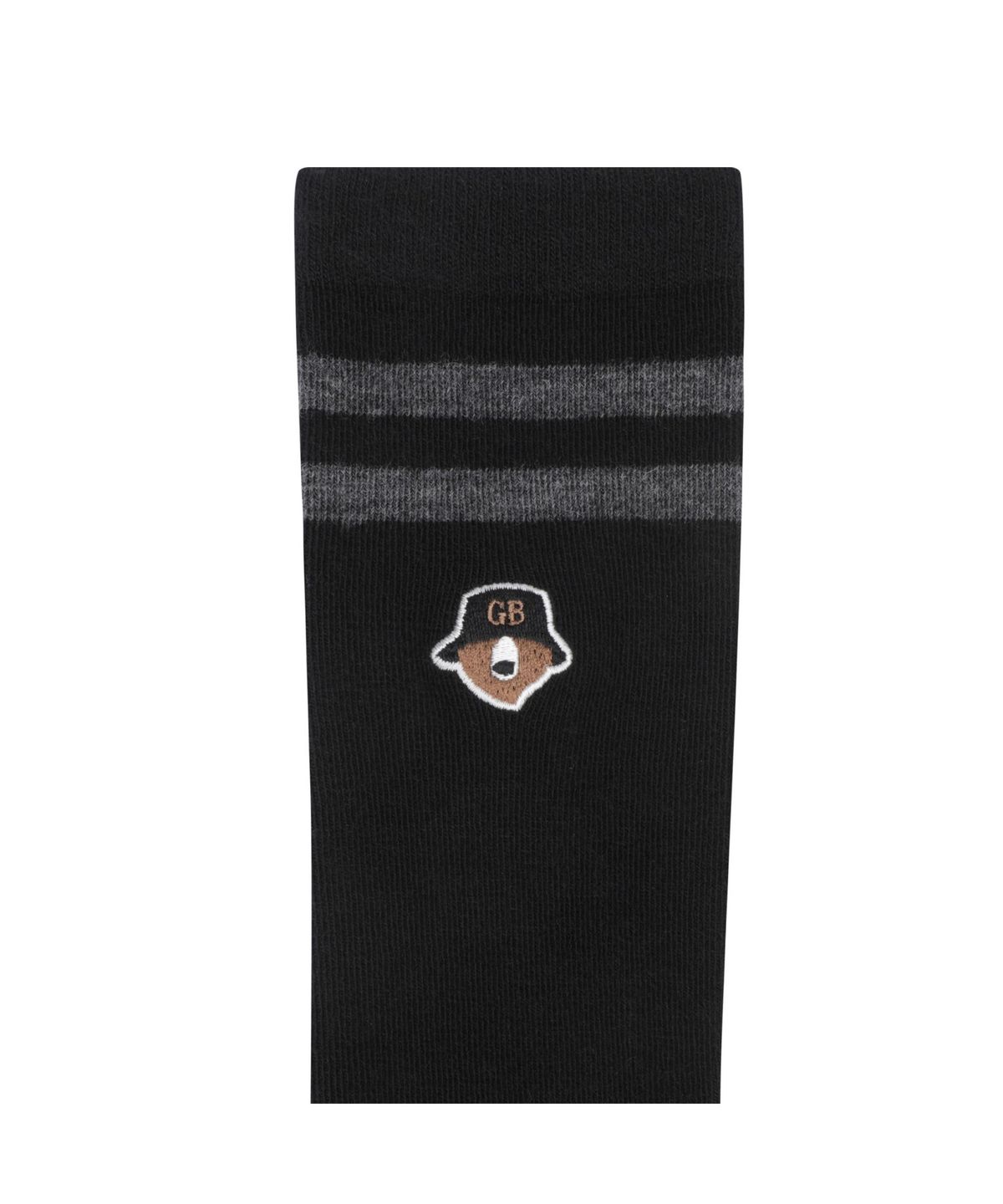 골든베어(GOLDEN BEAR) (W) Striped Wool Knee Socks G6LAX25801BKX
