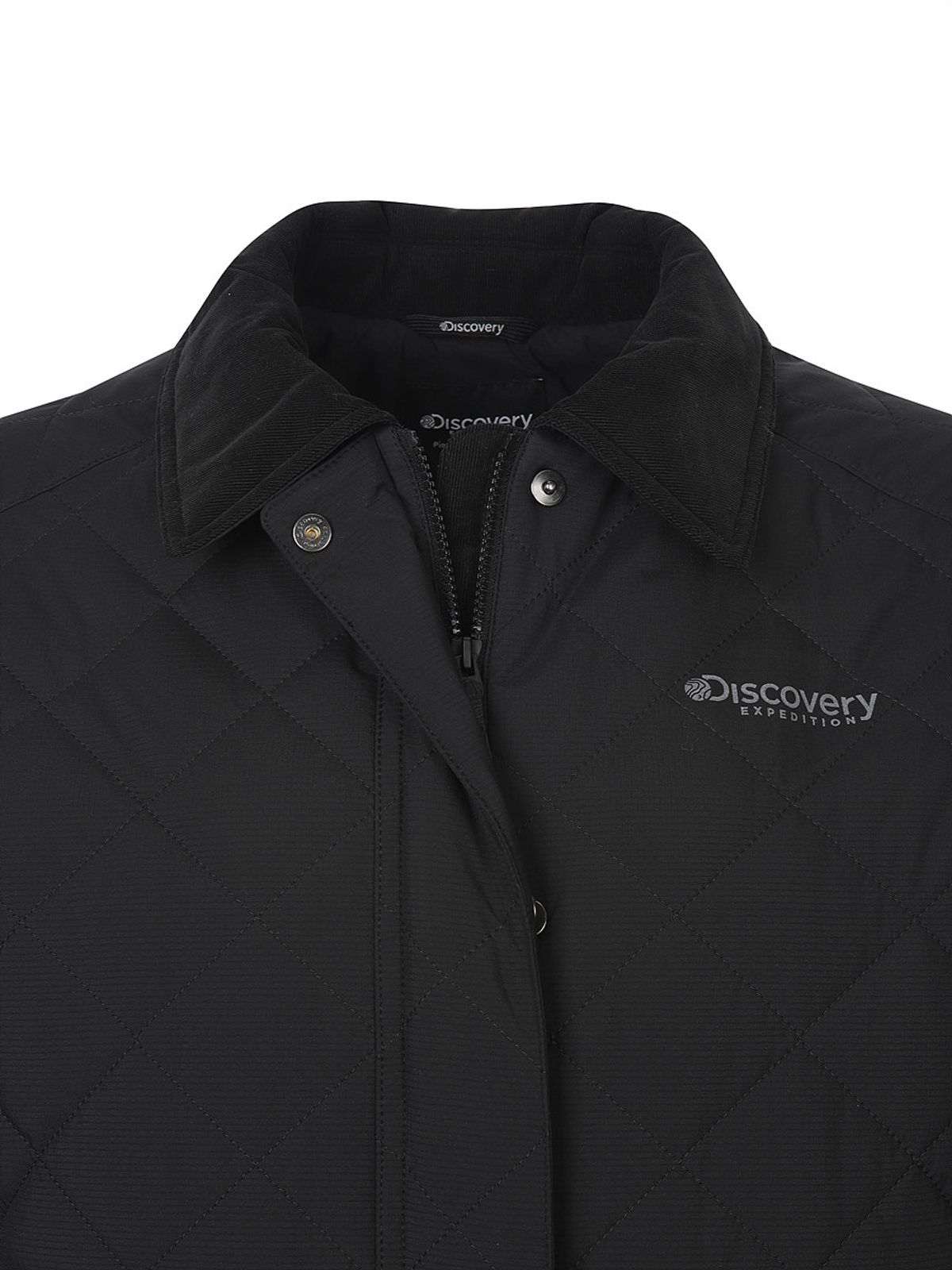 디스커버리 익스페디션(DISCOVERY EXPEDITION) 여성 퀼팅 사파리 워크 자켓 (BLACK)