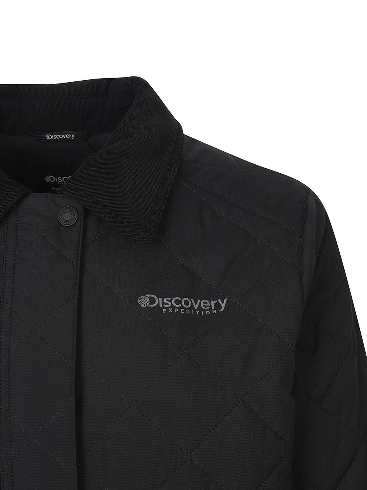 디스커버리 익스페디션(DISCOVERY EXPEDITION) 여성 퀼팅 사파리 워크 자켓 (BLACK)