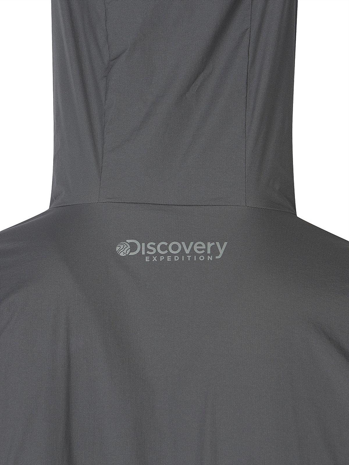디스커버리 익스페디션(DISCOVERY EXPEDITION) 남성 메쉬 기모 우븐 후디드 트레이닝 자켓 (D/GREY)