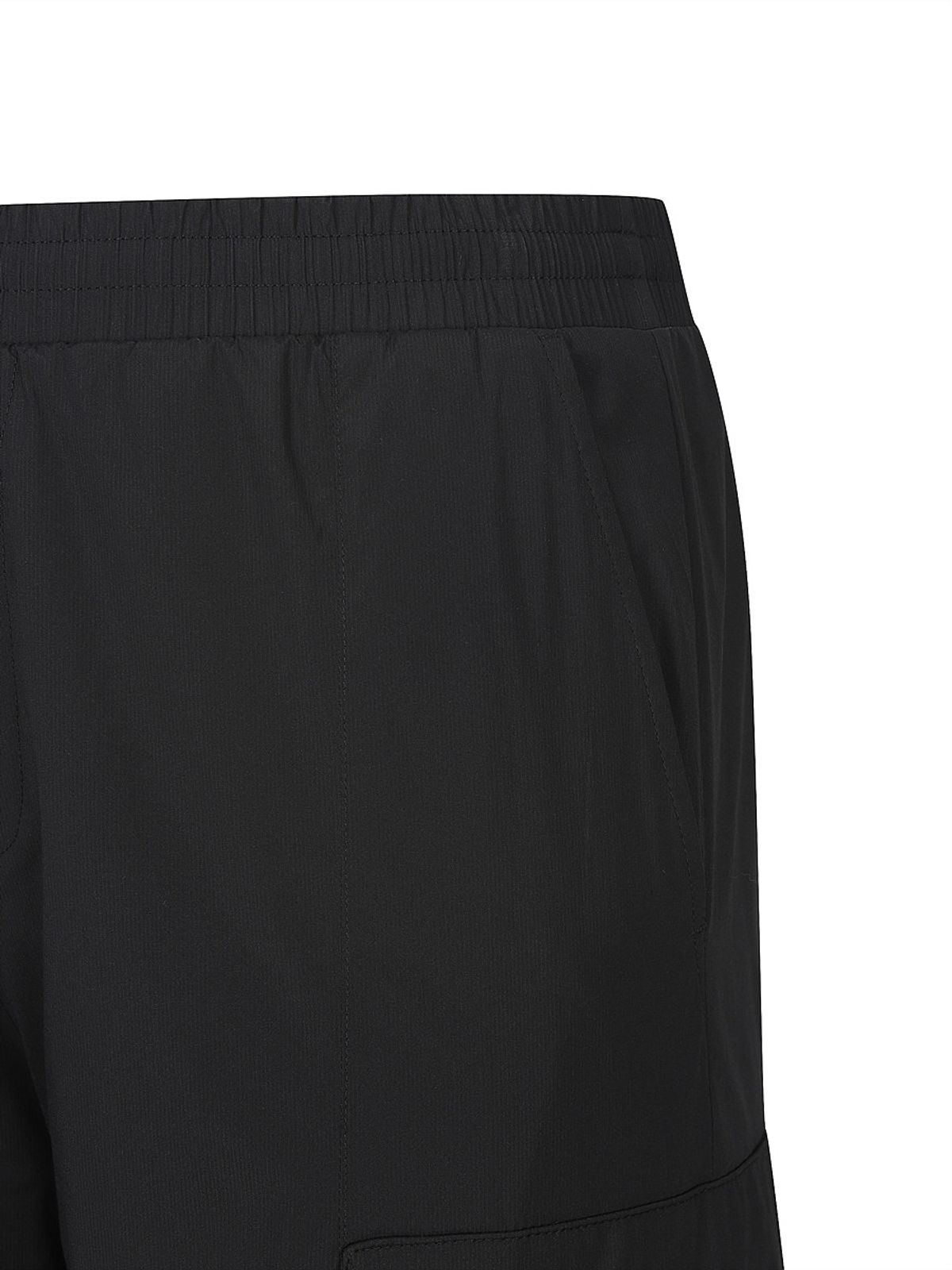 디스커버리 익스페디션(DISCOVERY EXPEDITION) 남성 메쉬 기모 우븐 트레이닝 스트링 팬츠 (BLACK)