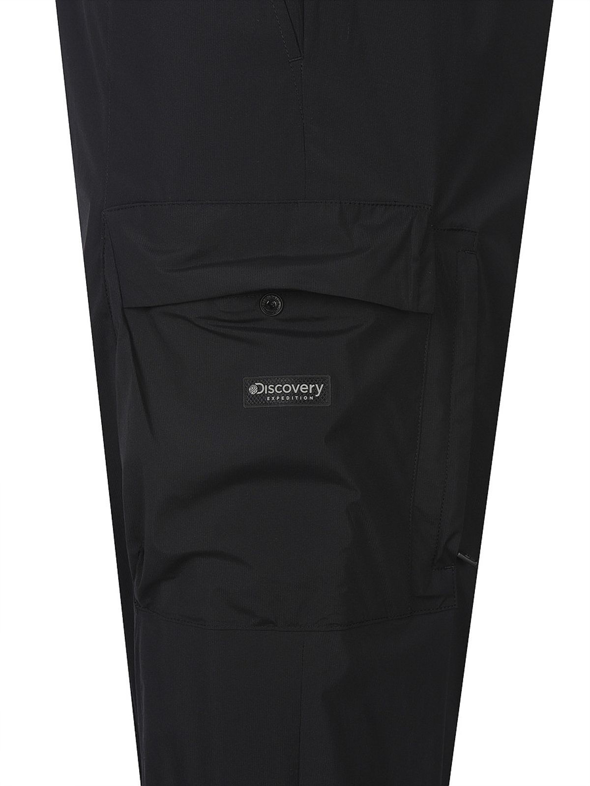 디스커버리 익스페디션(DISCOVERY EXPEDITION) 남성 메쉬 기모 우븐 트레이닝 스트링 팬츠 (BLACK)