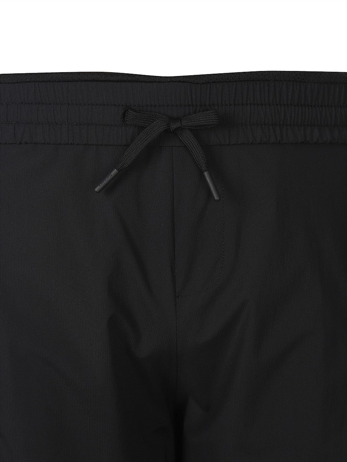디스커버리 익스페디션(DISCOVERY EXPEDITION) 남성 메쉬 기모 우븐 트레이닝 스트링 팬츠 (BLACK)