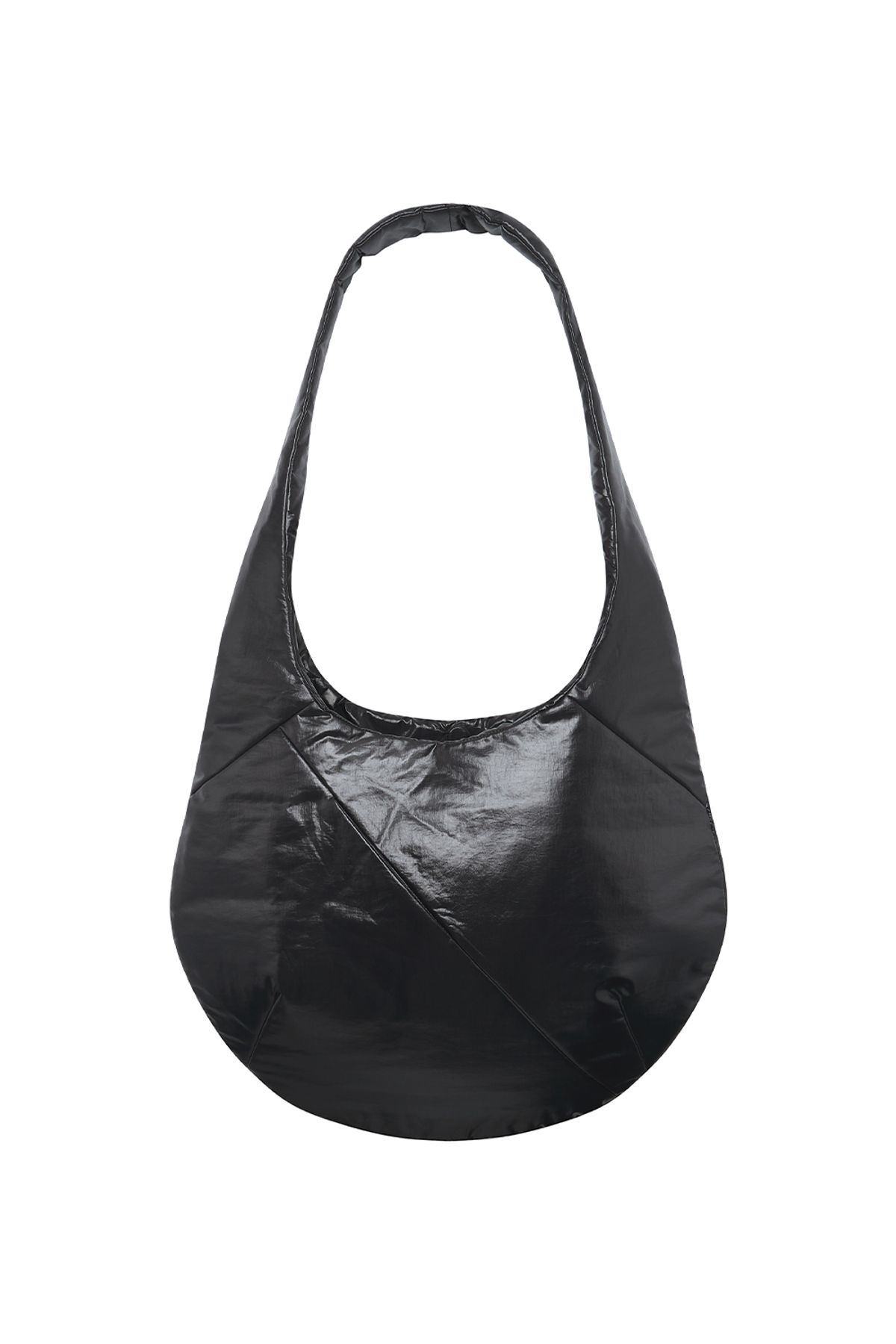 미드앤로우(MIDNLOW) Quilting Hobo Bag (Grey)