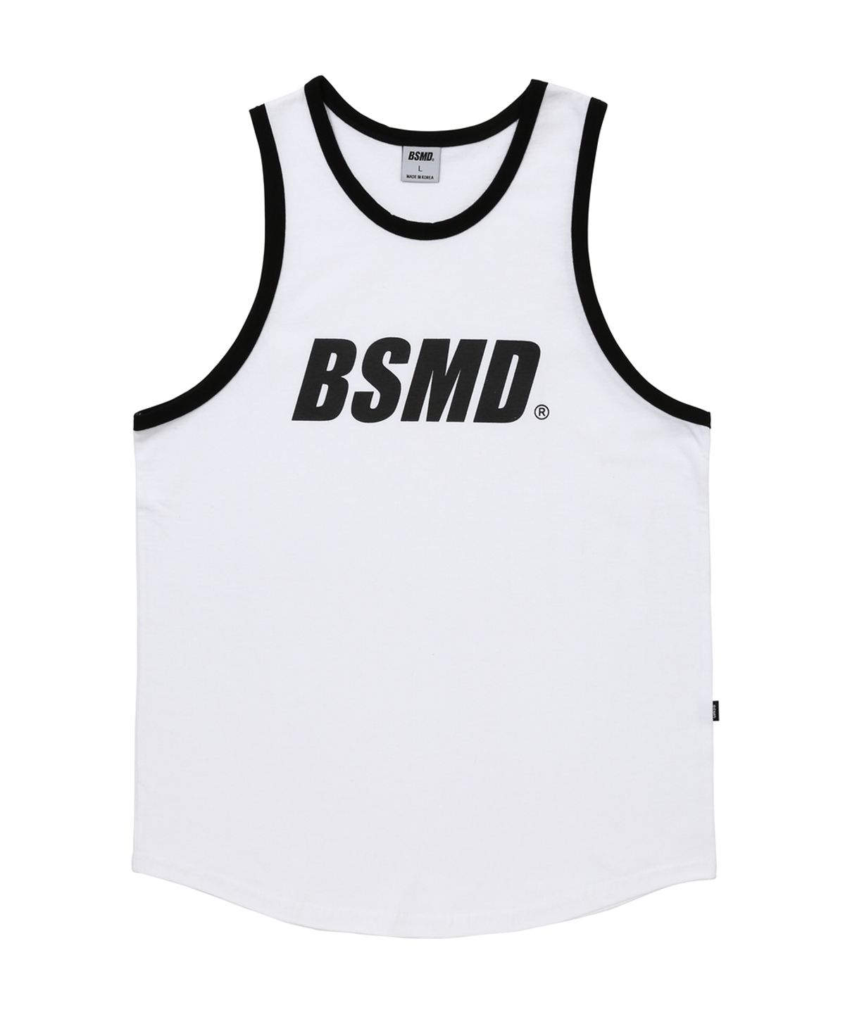 비스트모드(BSMD) 올드스쿨 배색 헬스나시 슬리브리스