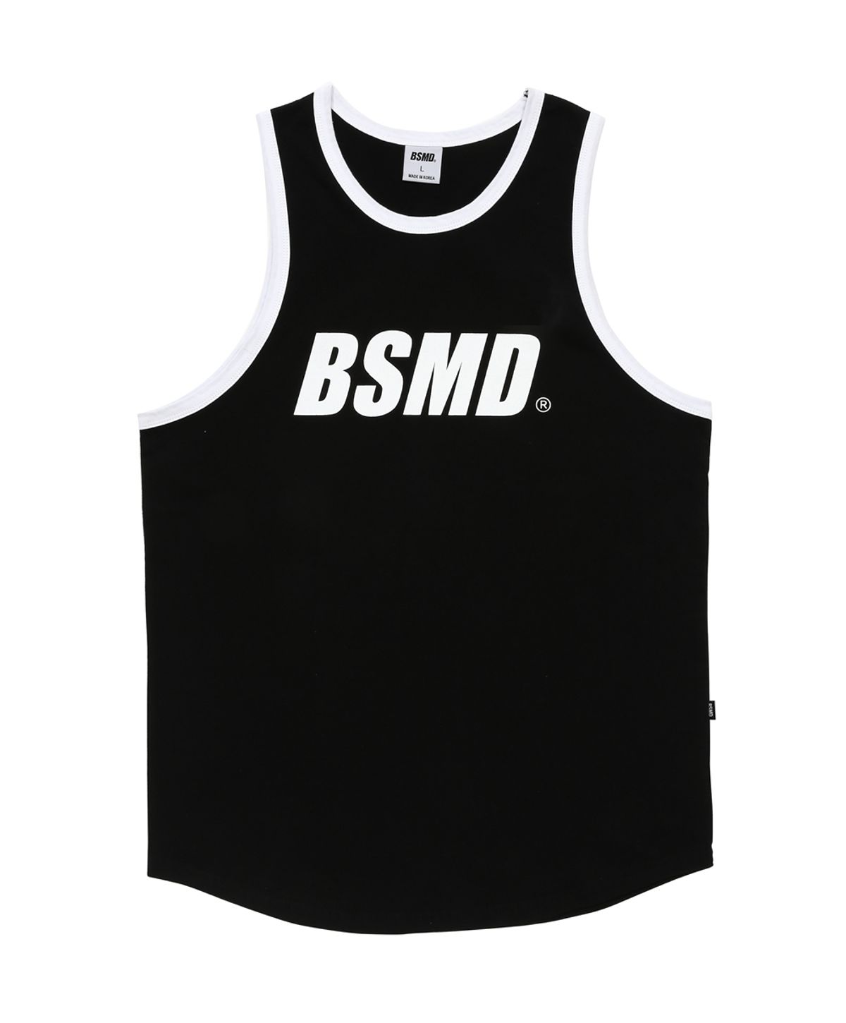 비스트모드(BSMD) 올드스쿨 배색 헬스나시 슬리브리스