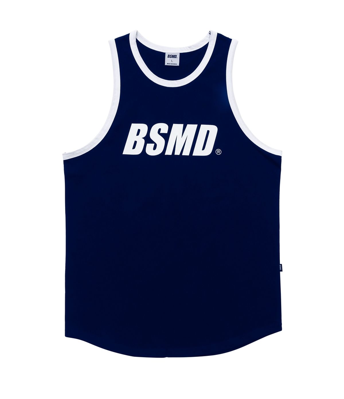 비스트모드(BSMD) 올드스쿨 배색 헬스나시 슬리브리스