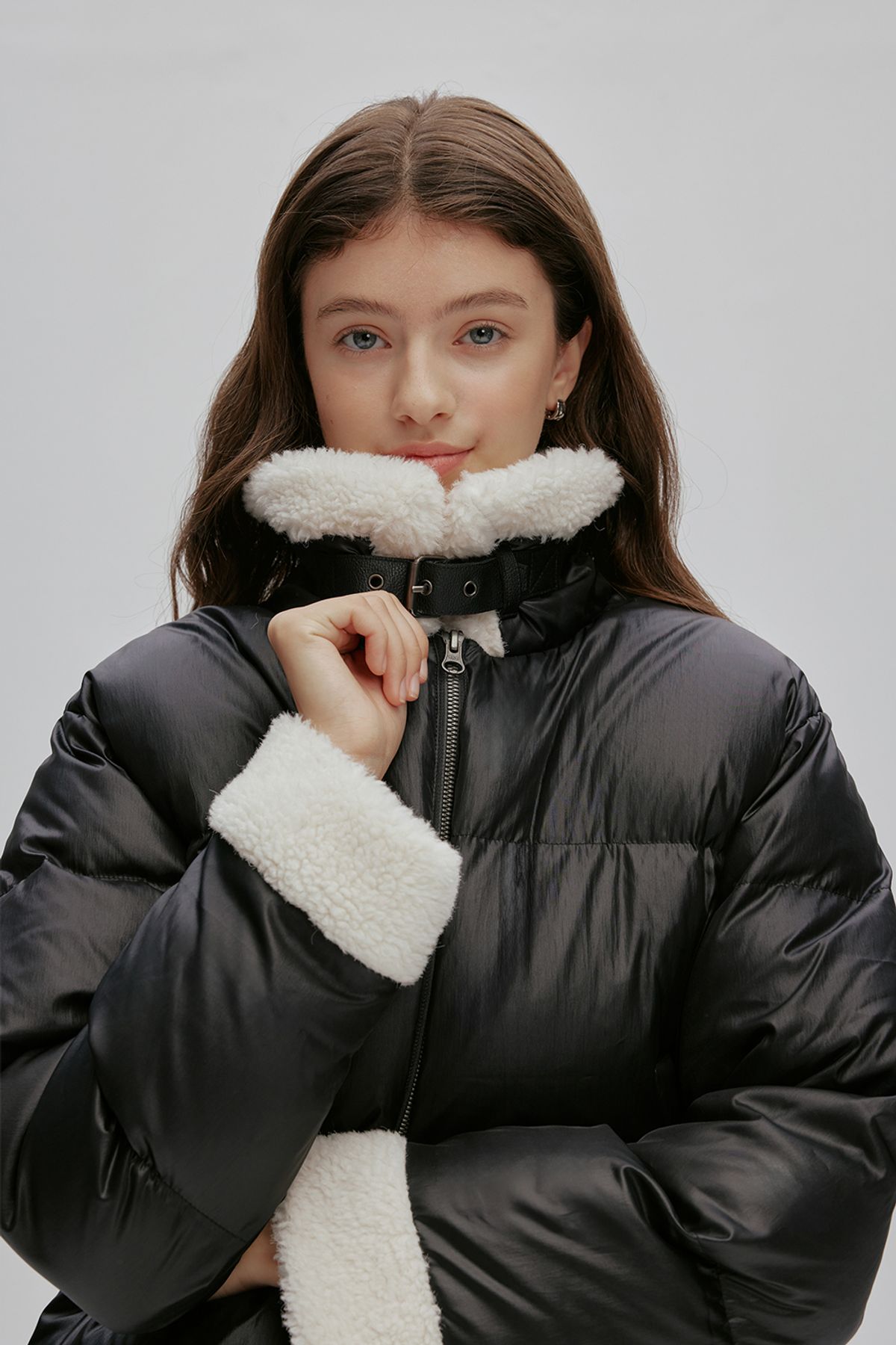 애프터아워즈(AFTERHOURS) MUSTANG DOWN JACKET (BLACK)