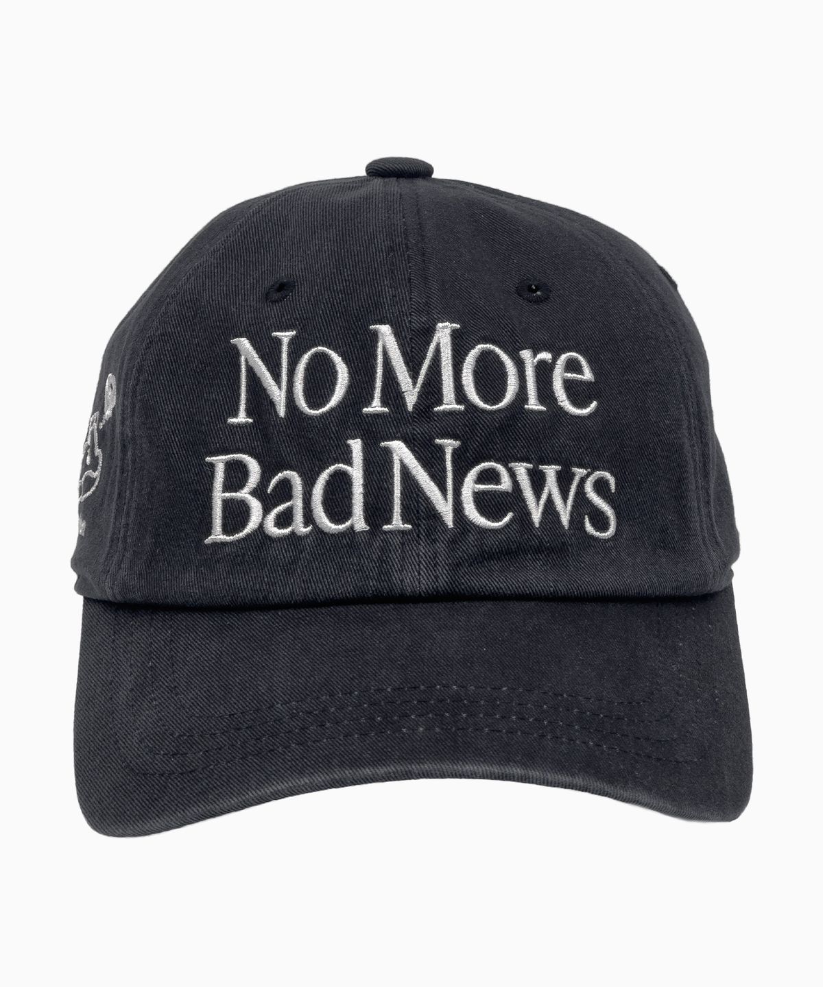 제스픽션(JESSFIXTION) NO MORE BAD NEWS WASHING CAP (BLACK)