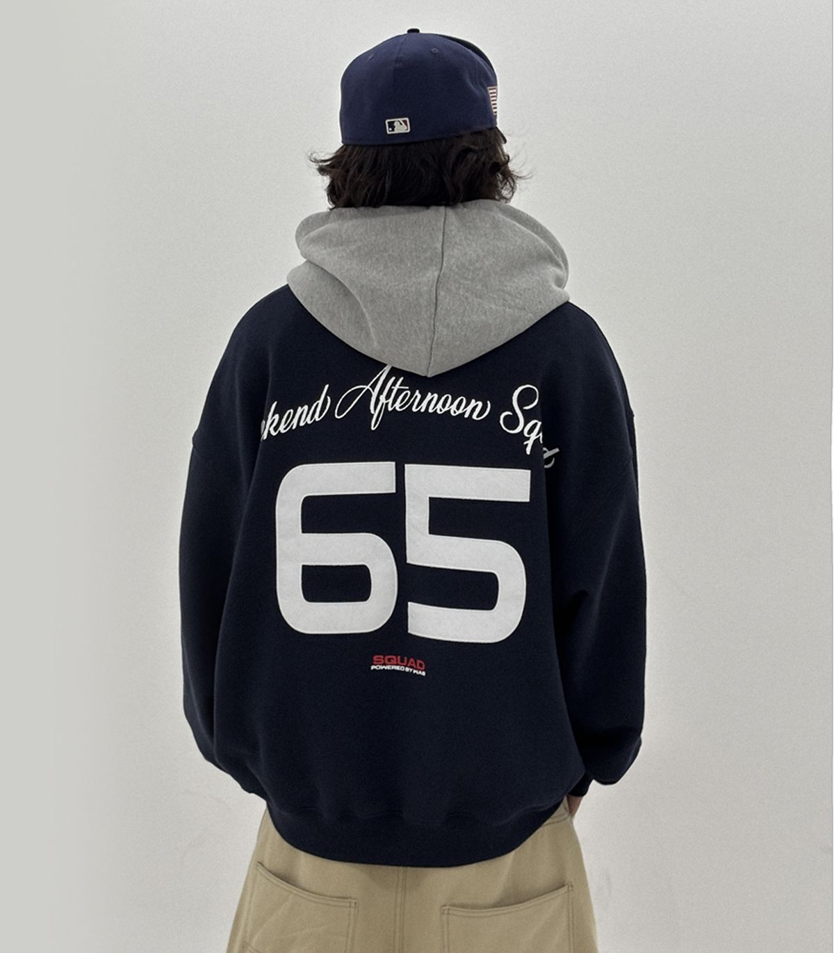 워즈(WAS) 럭비65 후드 (NAVY)