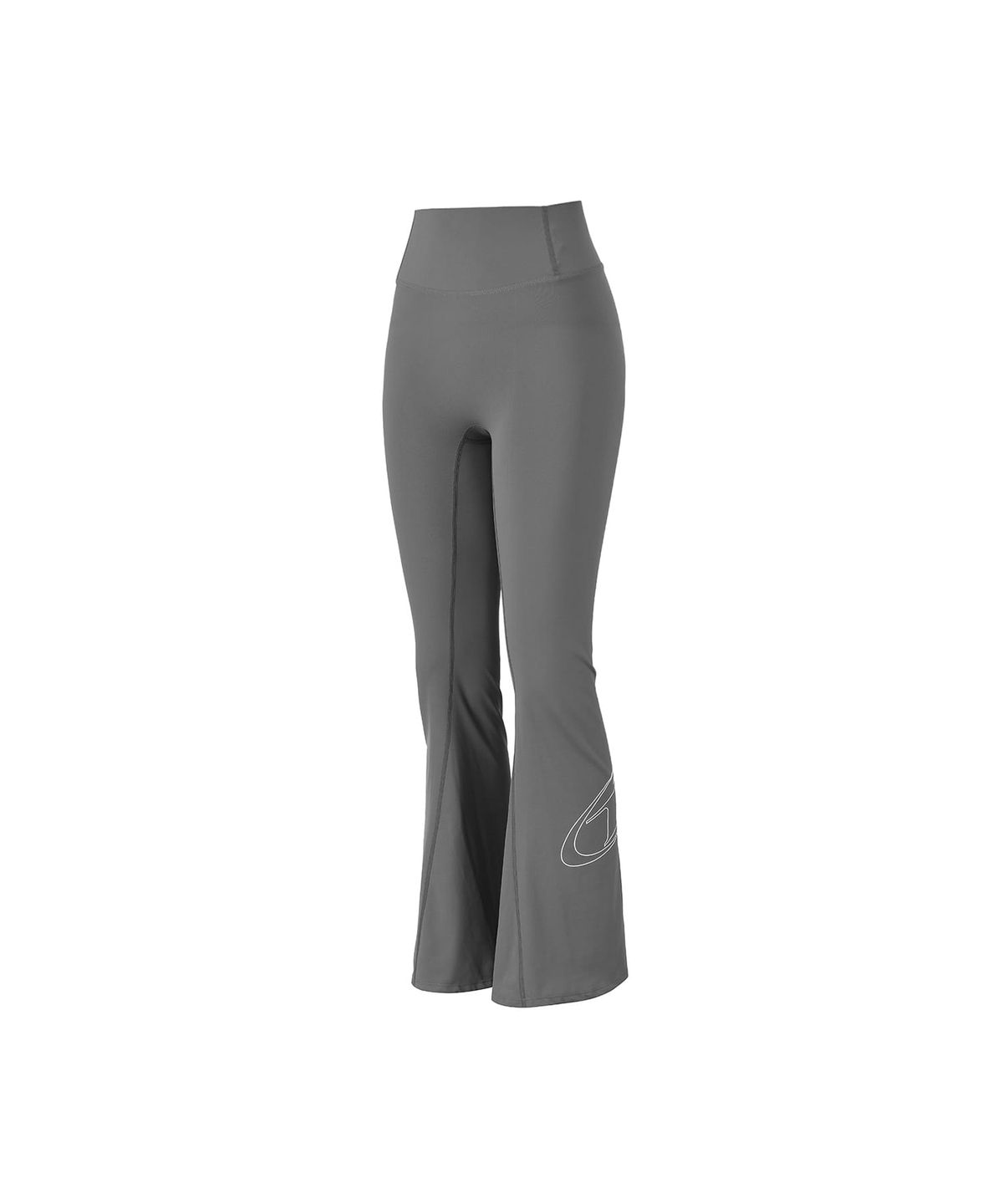 본투윈(BORN TO WIN) W STROKE B FLEECE BOOTS CUT LEGGINGS [CHARCOAL]