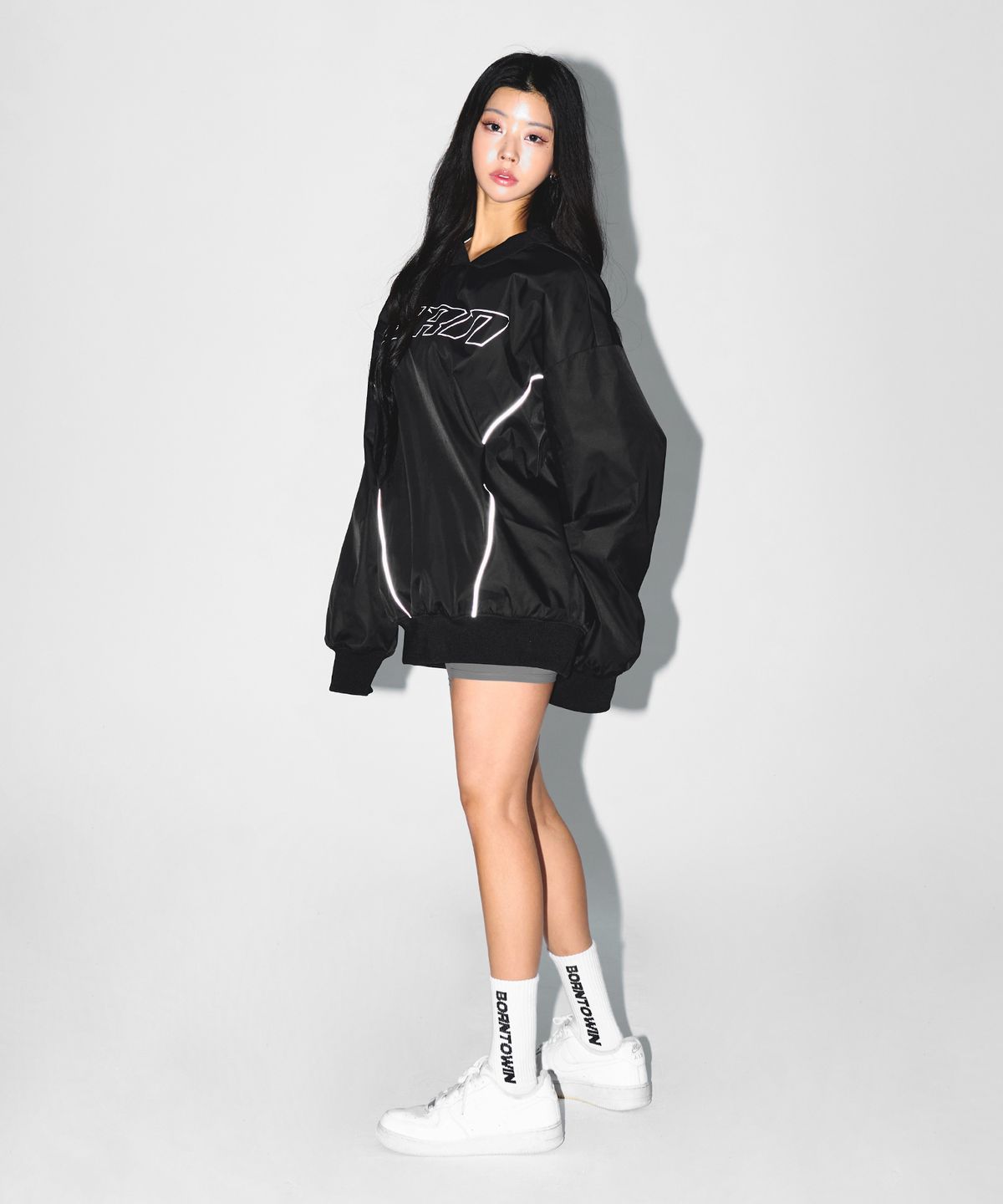 본투윈(BORN TO WIN) VENTILATION WOVEN PISTE [BLACK]
