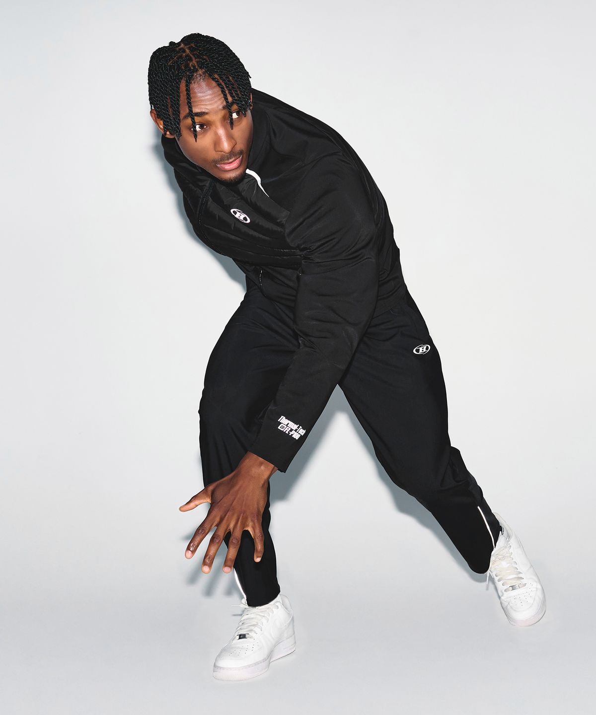본투윈(BORN TO WIN) BRN HYBRID PADDED MUSCLE FIT JACKET [BLACK]