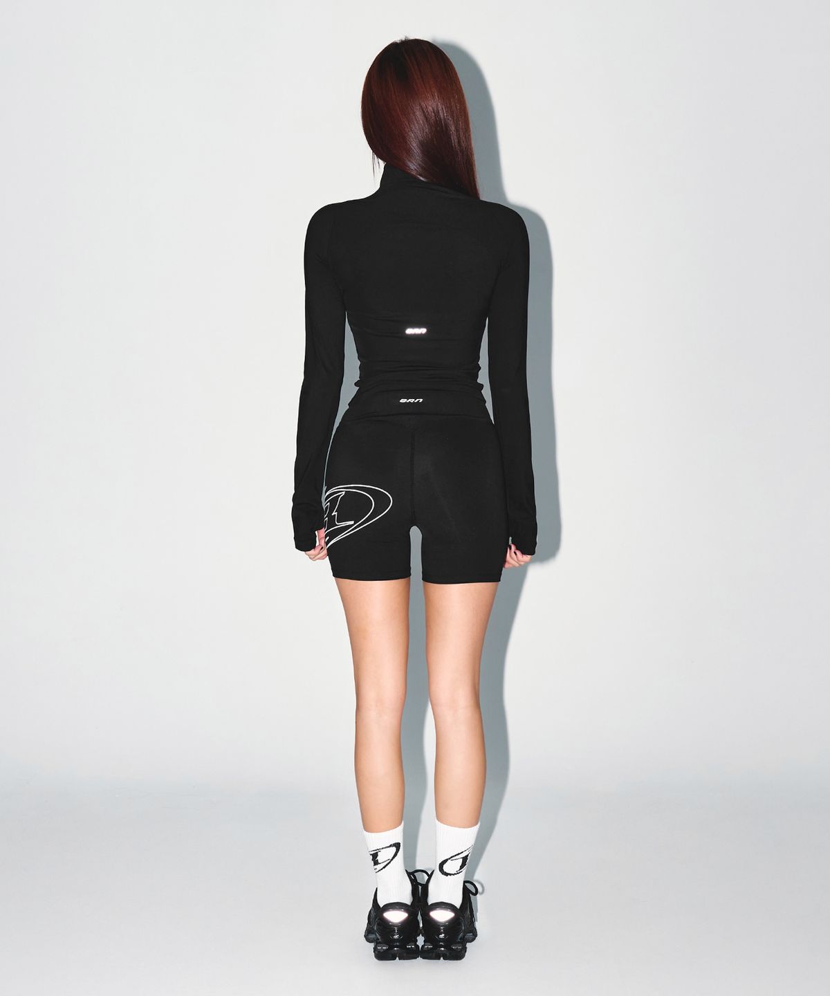 본투윈(BORN TO WIN) W STROKE B 3.5 BIKER SHORTS [BLACK]
