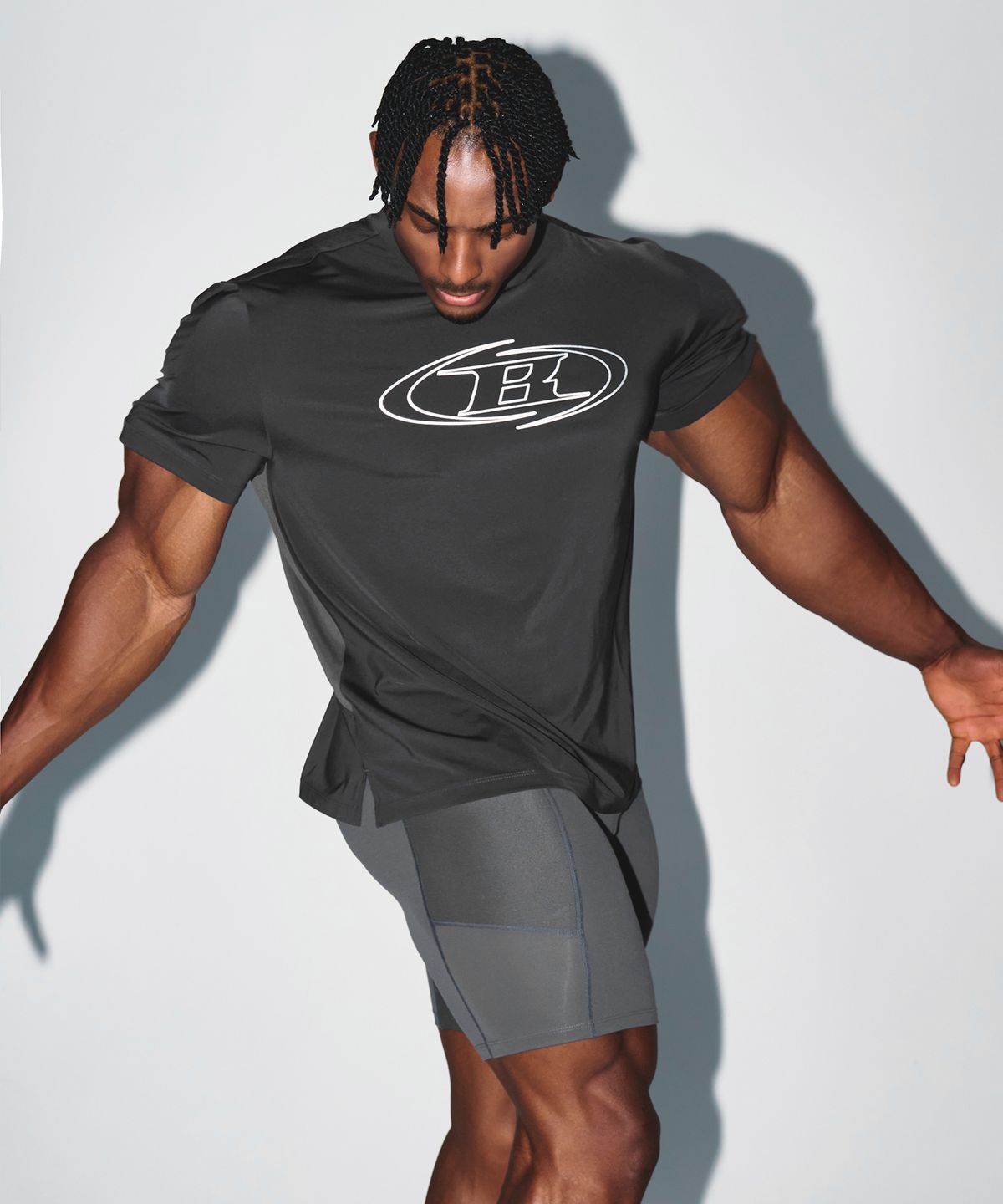 본투윈(BORN TO WIN) STROKE B QUICK DRY T-SHIRTS [4 COLOR]