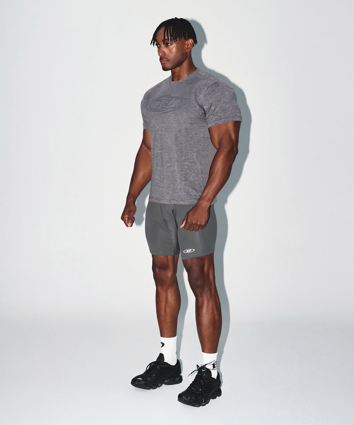본투윈(BORN TO WIN) STROKE B QUICK DRY T-SHIRTS [4 COLOR]