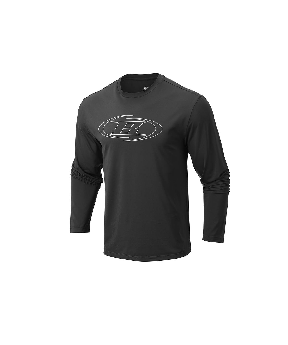 본투윈(BORN TO WIN) STROKE B QUICK DRY LONG SLEEVE [CHARCOAL]